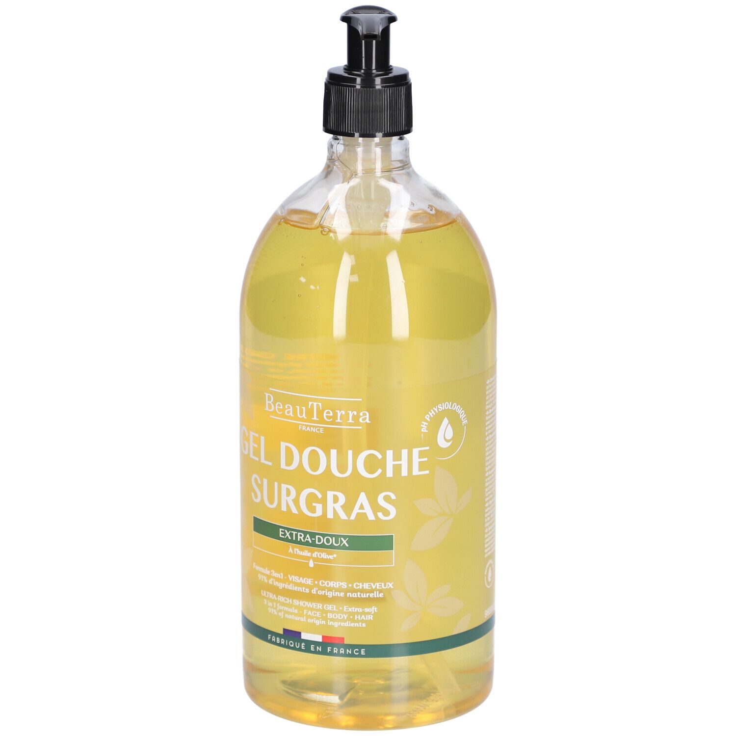 BeauTerra Duschgel Surgras - Hypoallergen 1L