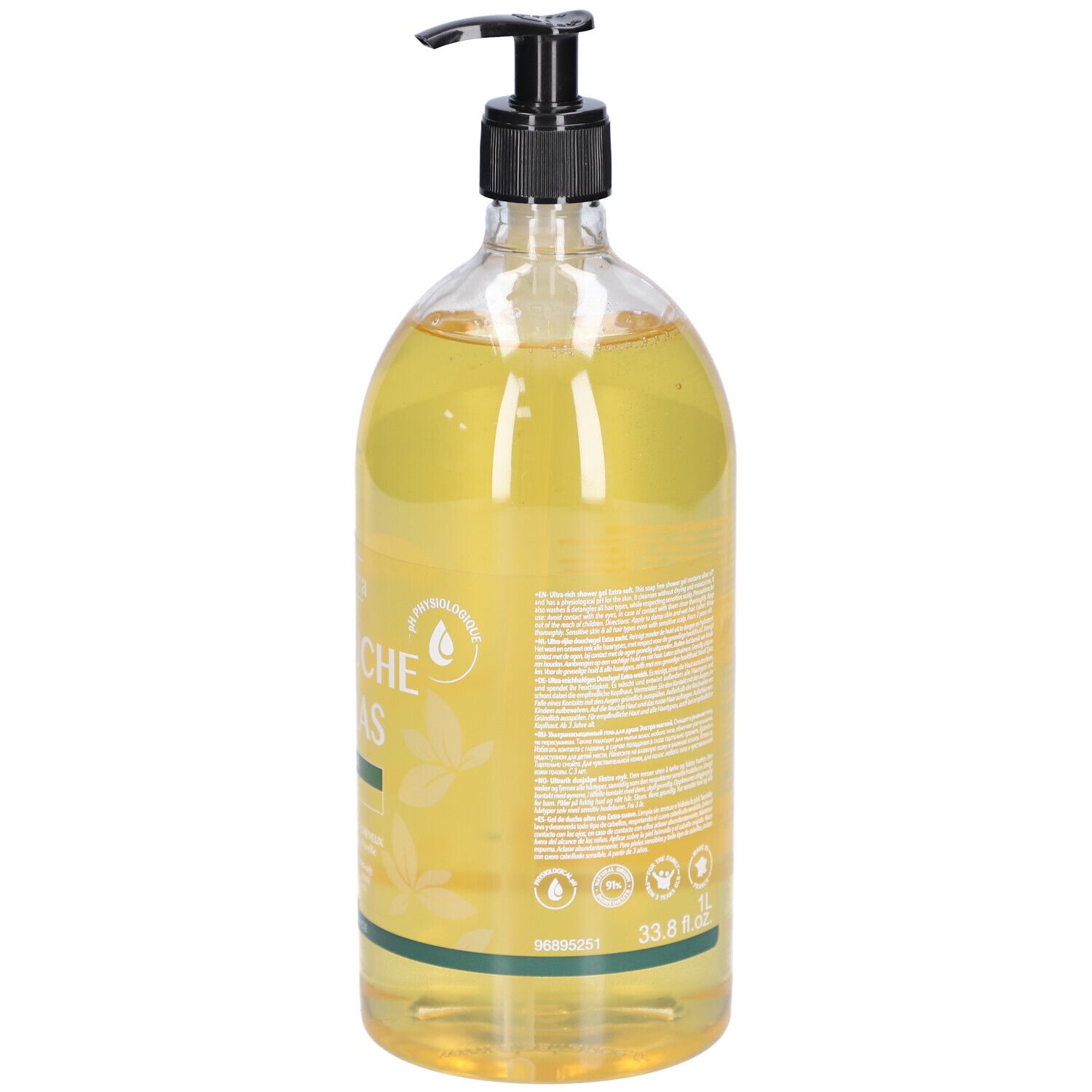 BeauTerra Duschgel Surgras - Hypoallergen 1L