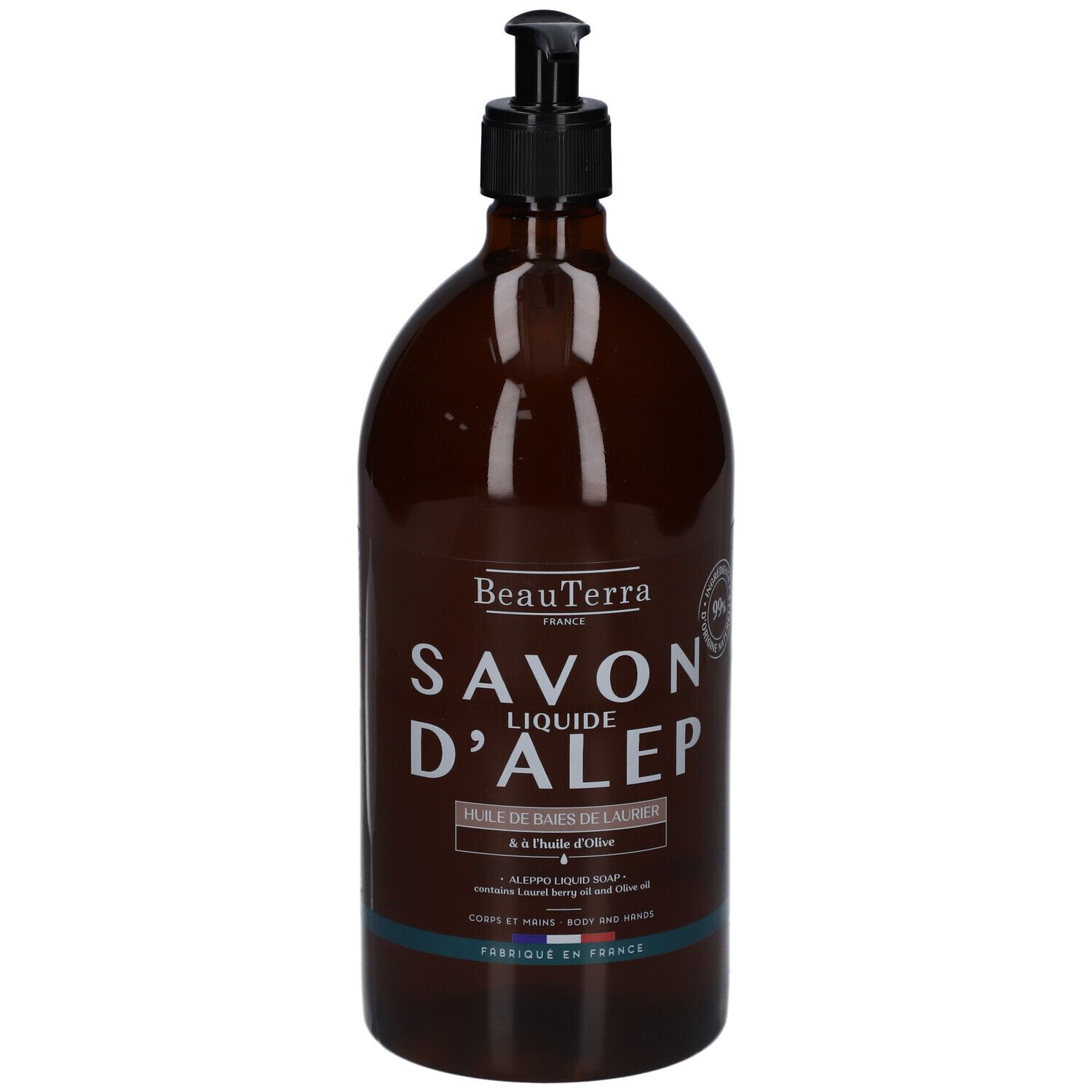BeauTerra Savon Liquide de Marseille - Alep 1L