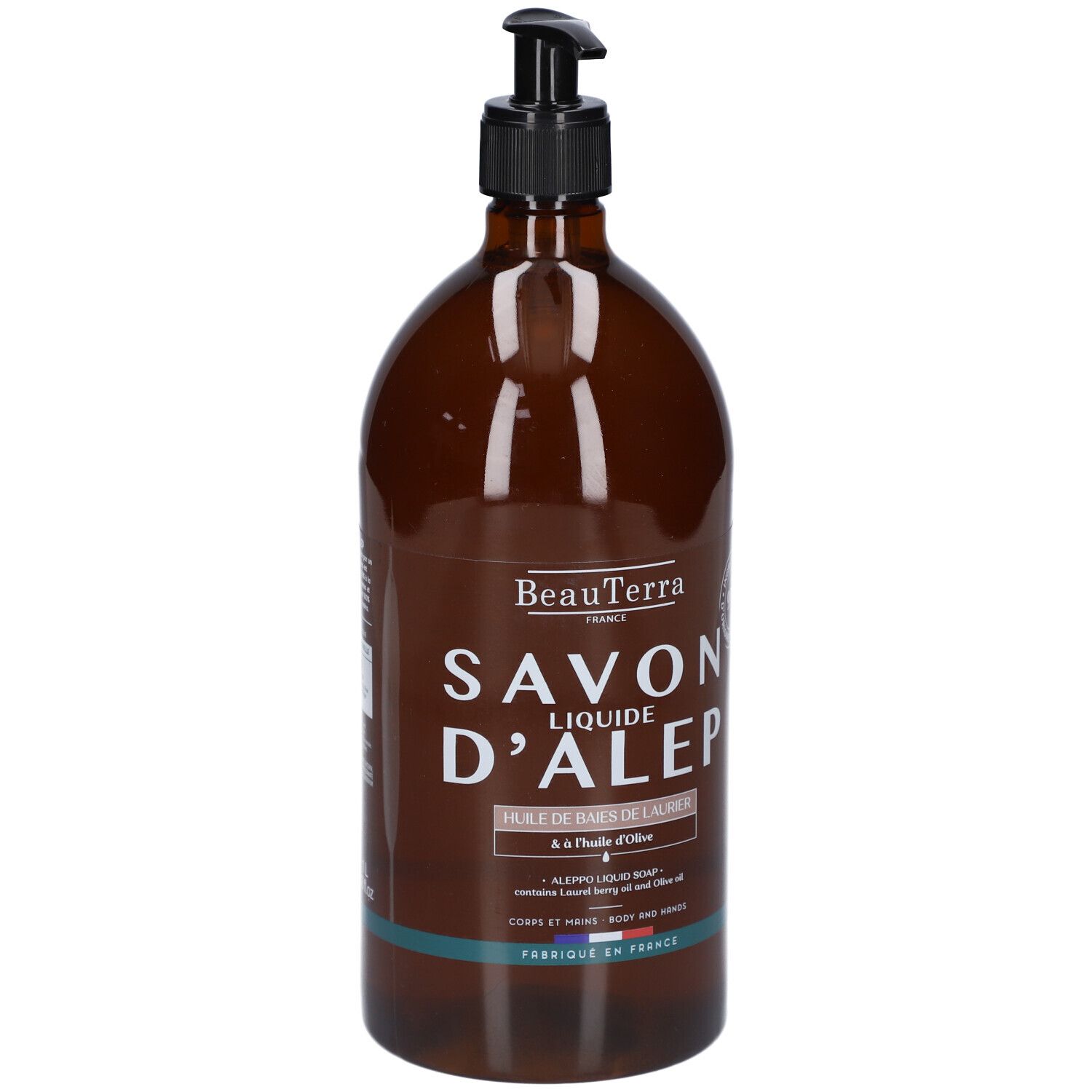 BeauTerra Savon Liquide de Marseille - Alep 1L