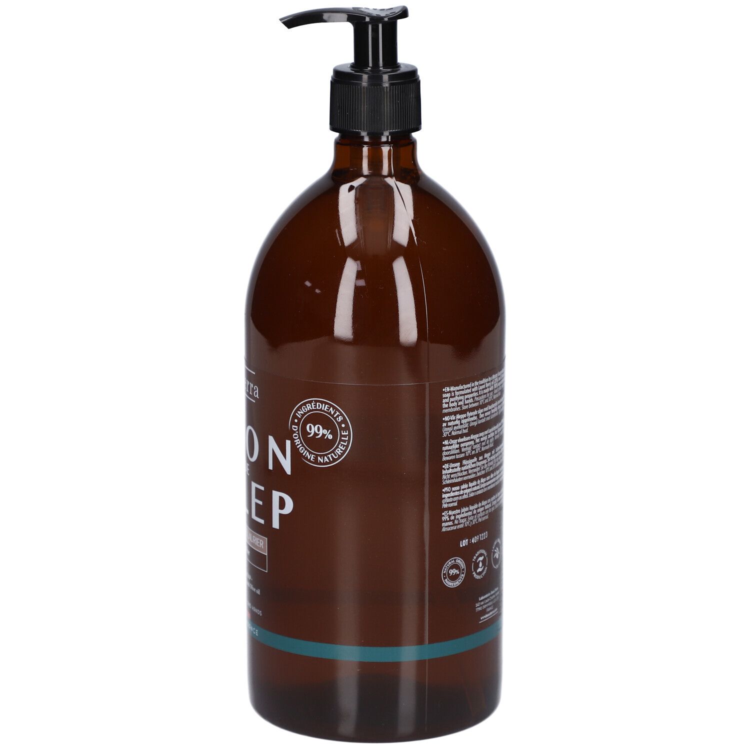 BeauTerra Savon Liquide de Marseille - Alep 1L