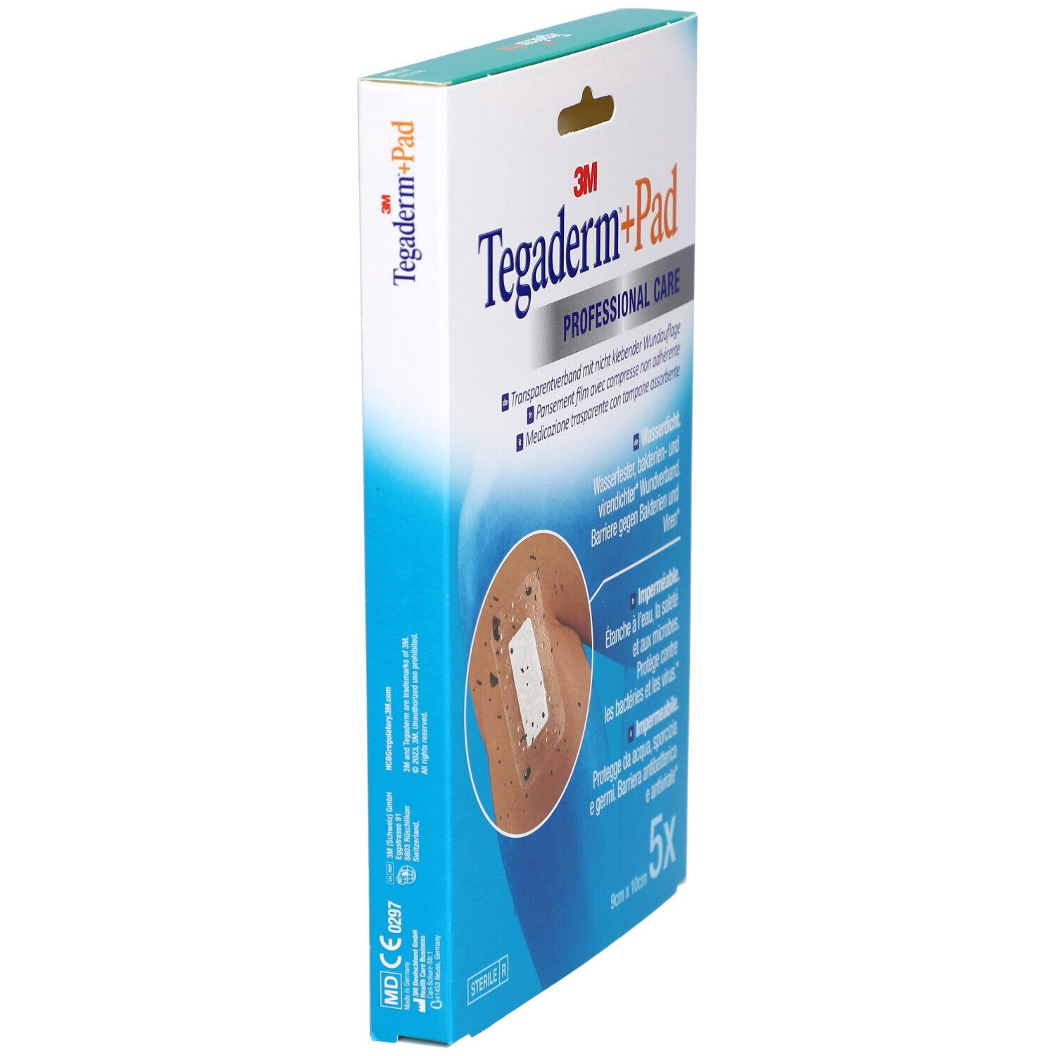 3M Tegaderm™ + Pad Folienverband mit nicht haftender Kompresse 9 x 10 cm