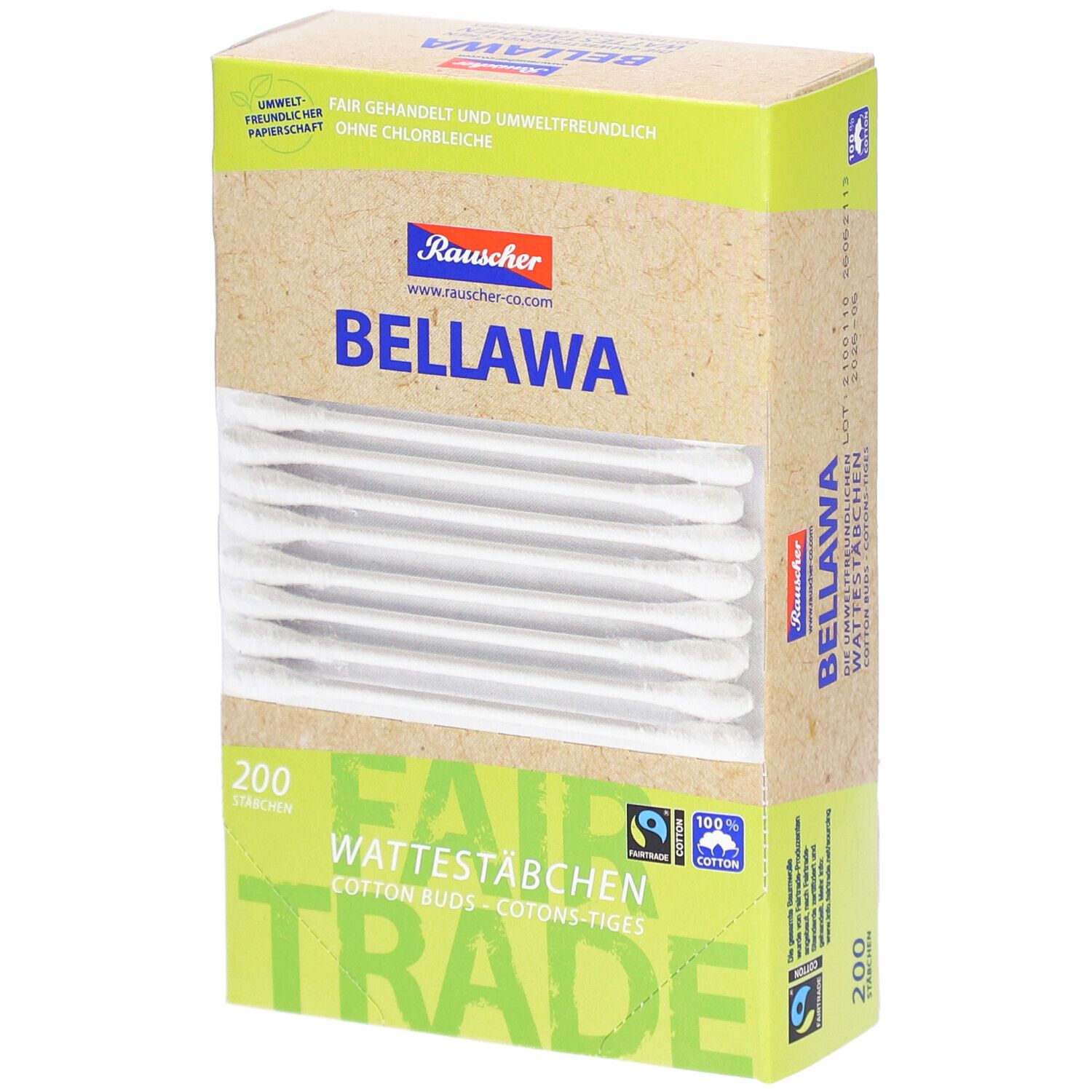 BELLAWA Cotons-Tiges Fairer Handel