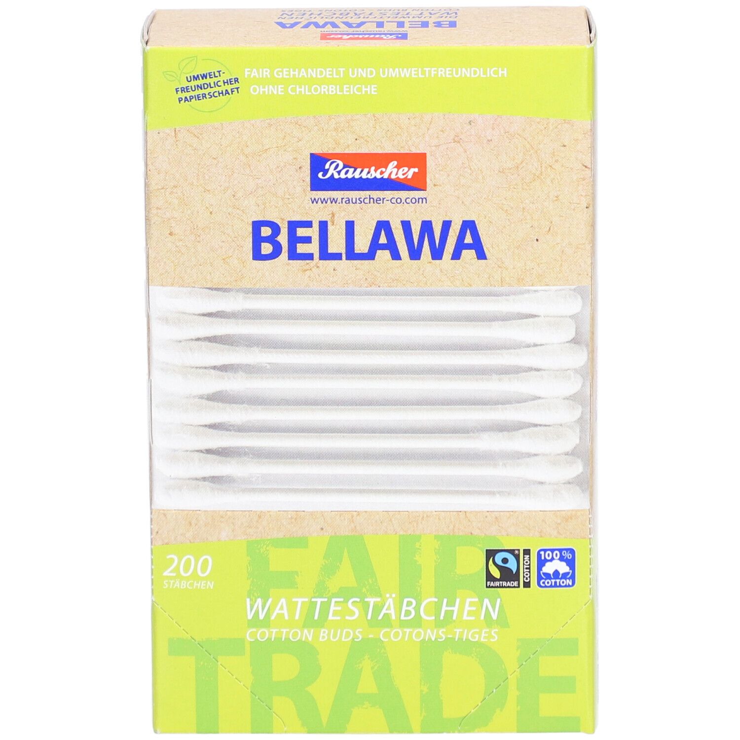 BELLAWA Cotons-Tiges Fairer Handel