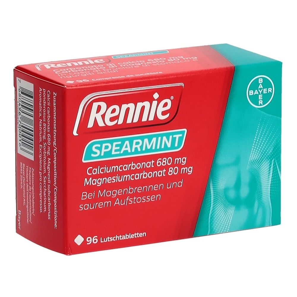 RENNIE Spearmint Lutschtabl 96 Stk