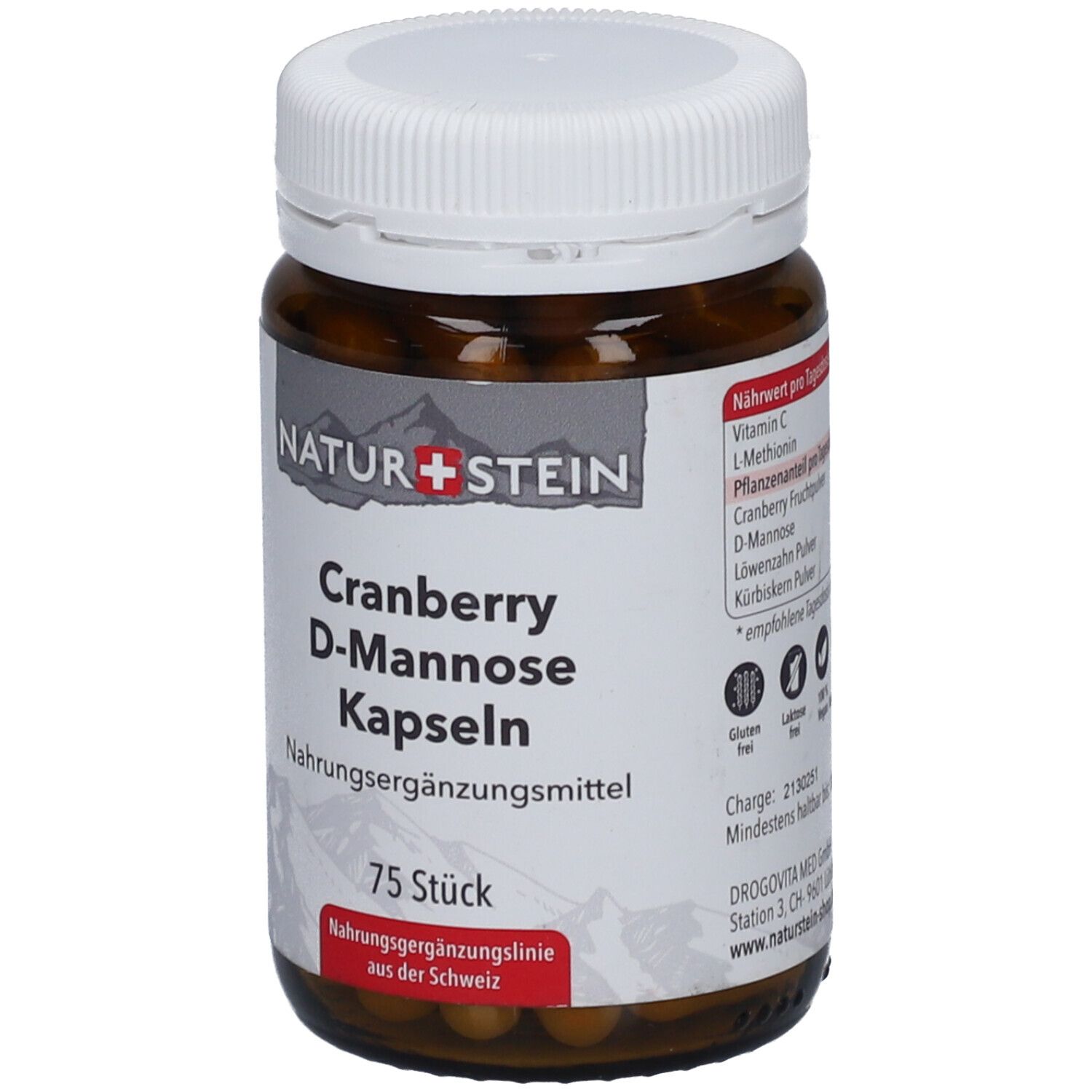 NATURSTEIN Cranberry D-Mannose