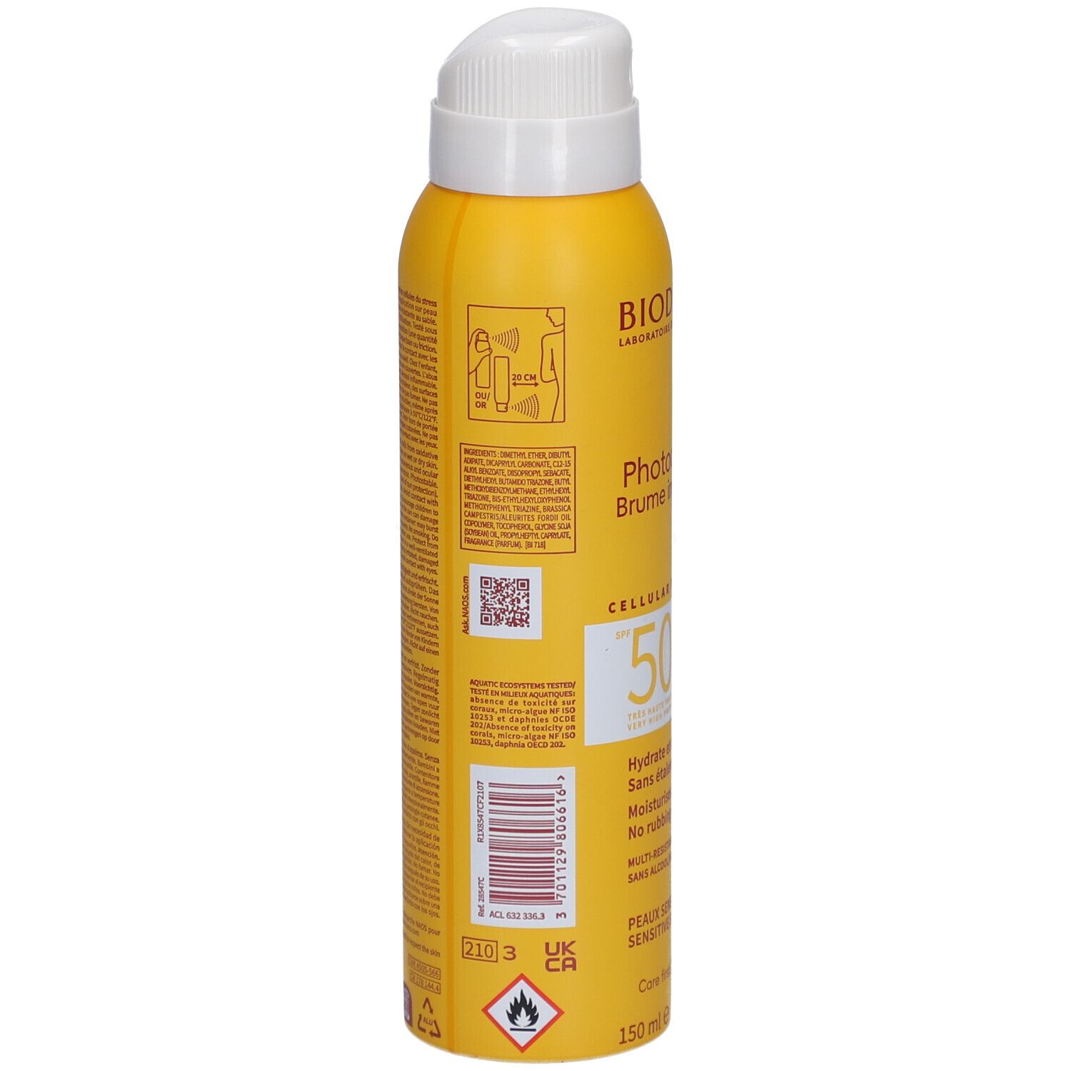 BIODERMA Photoderm Brume unsichtbar SPF50+