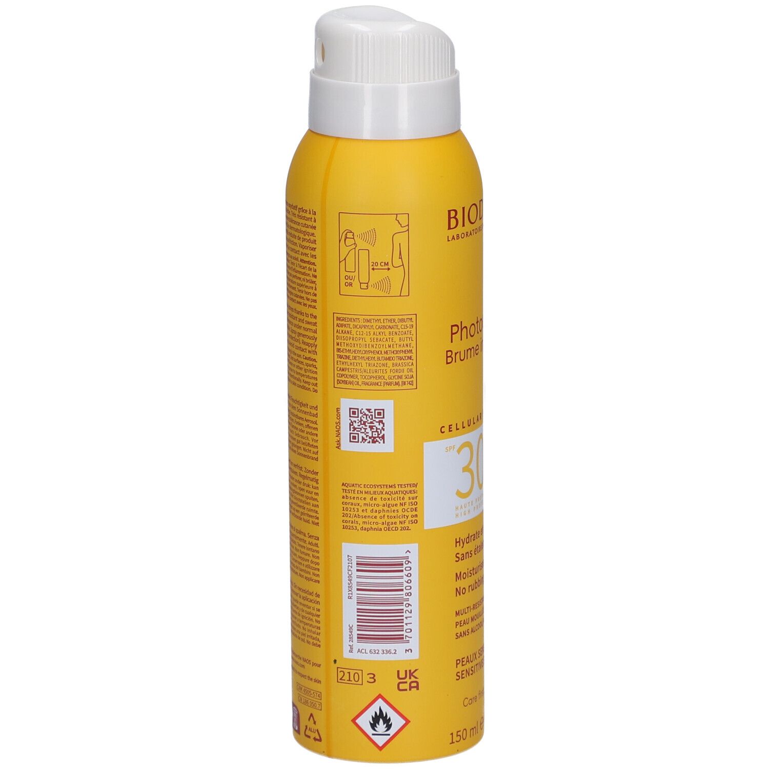 Bioderma Photoderm Brume Invisible SPF30 150 ml spray
