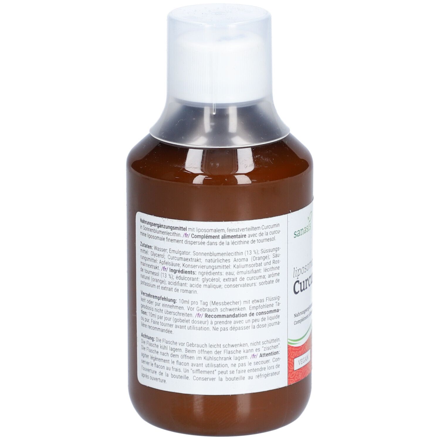 SANASIS Curcumin liposomal Fl 250 ml