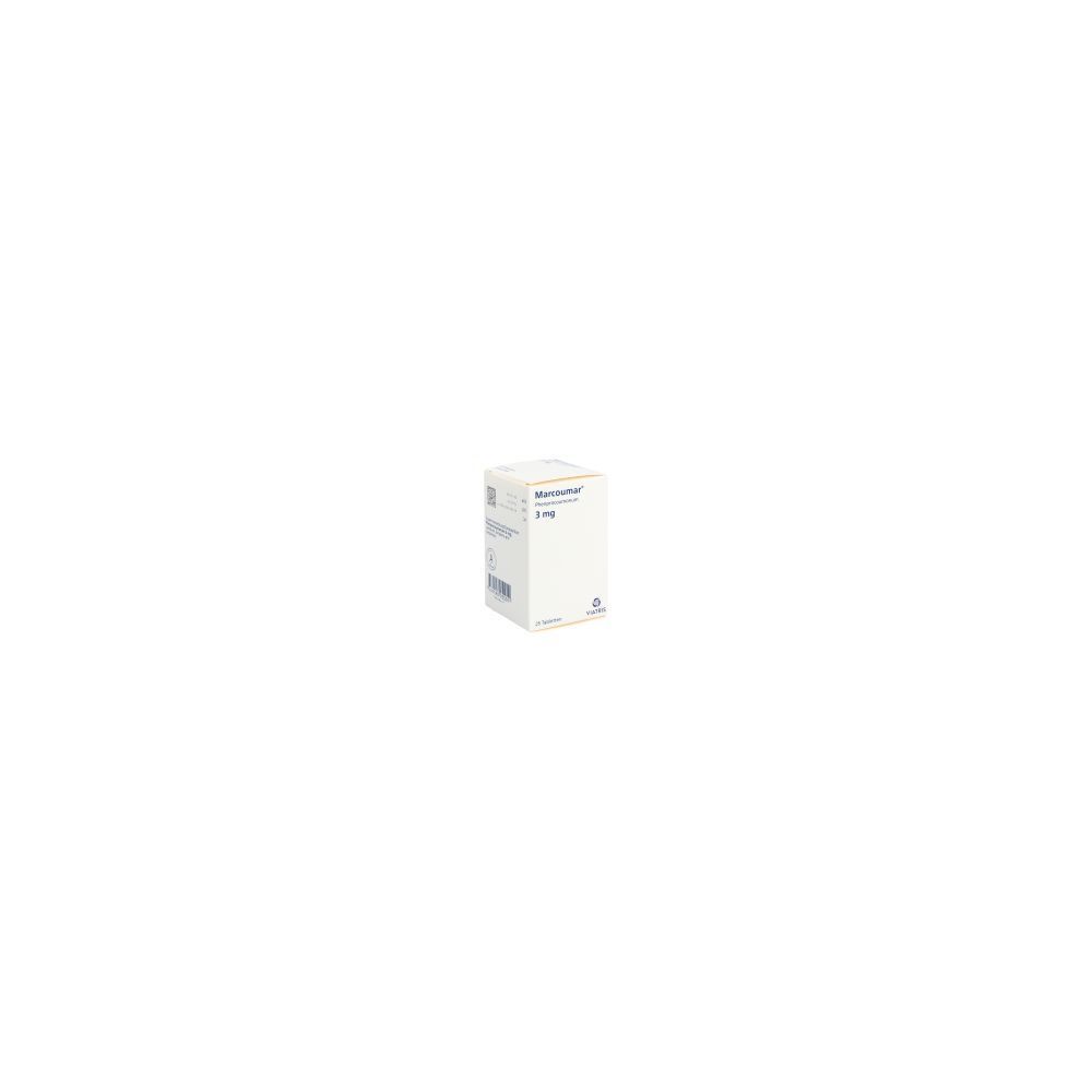 MARCOUMAR Tabl 3 mg Plast Fl 25 Stk