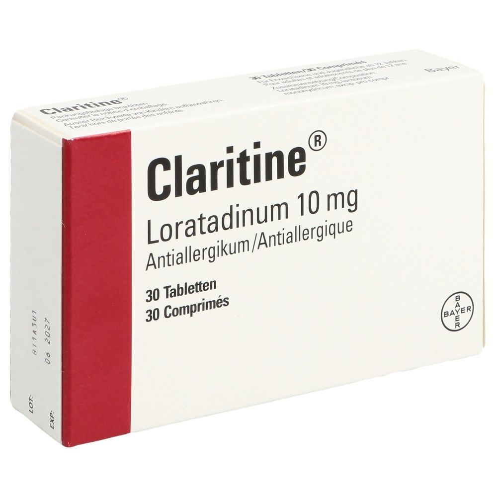 CLARITINE Tabl 10 mg 30 Stk