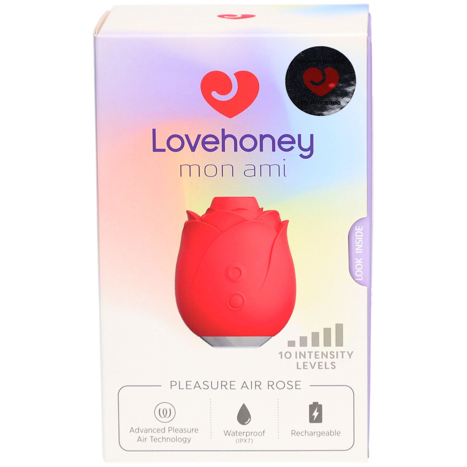 Lovehoney® mon ami Auflegevibrator Pleasure Air Rose
