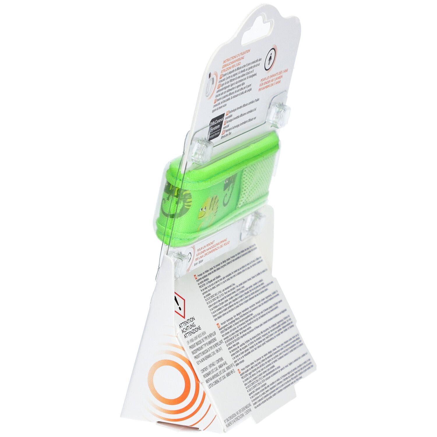 PARAKITO Bracelet Anti-moustiques Junior Caméléon