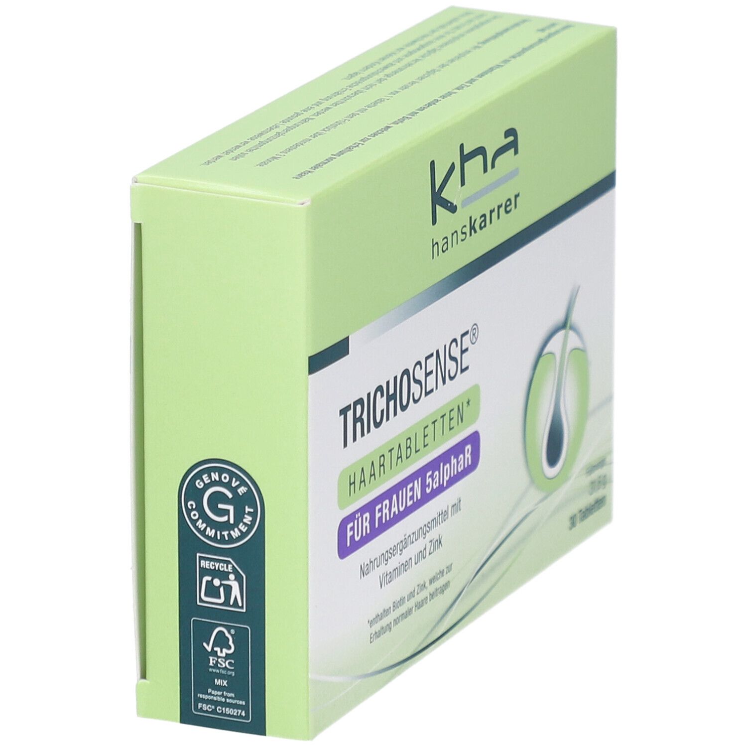 HANS KARRER Trichosense Haar-Tabletten Frauen 5alphaR