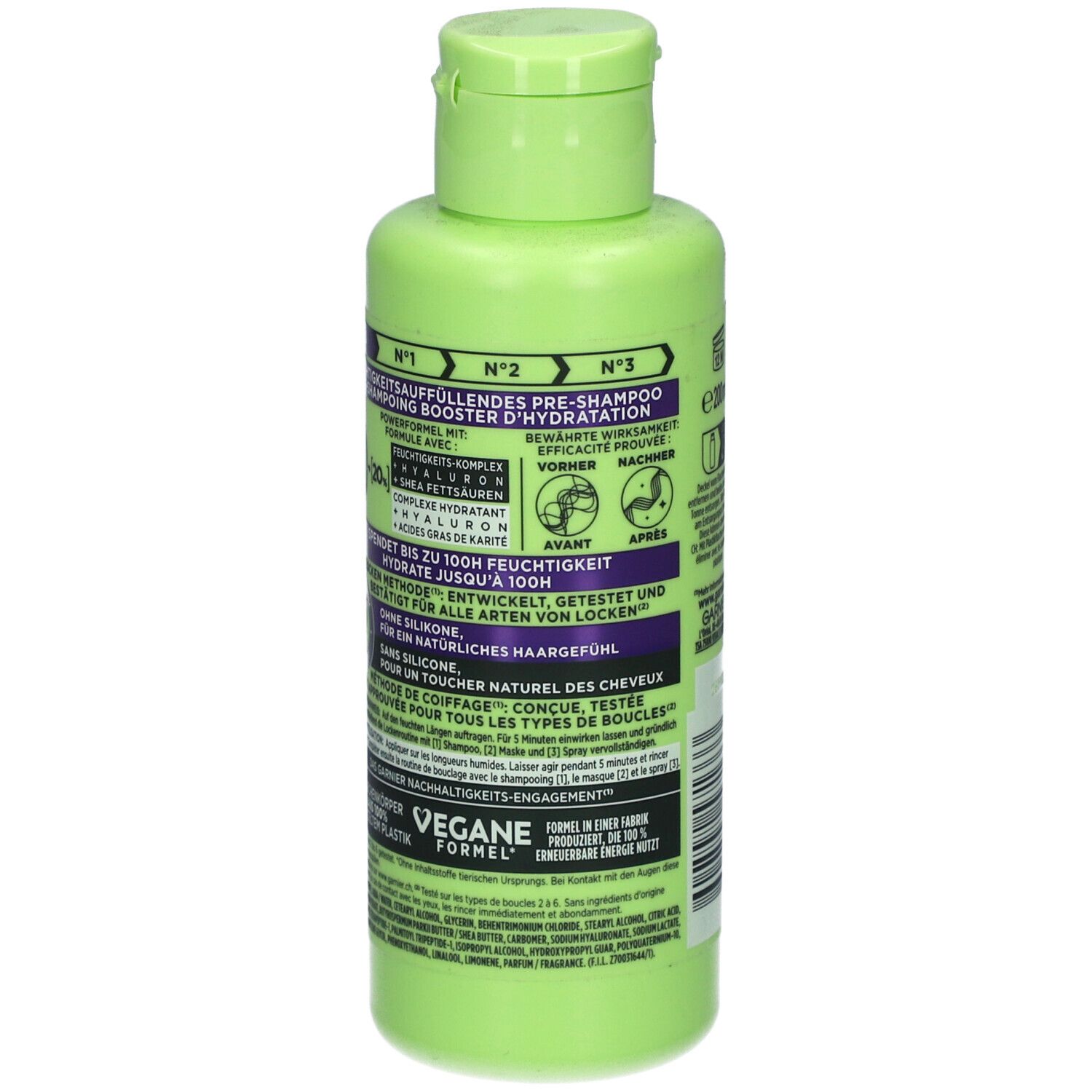 GARNIER FRUCTIS Méthode Boucles Pre-Shampoo Feuchtigkeitsspendendes Pre-Shampoo Lockiges Haar