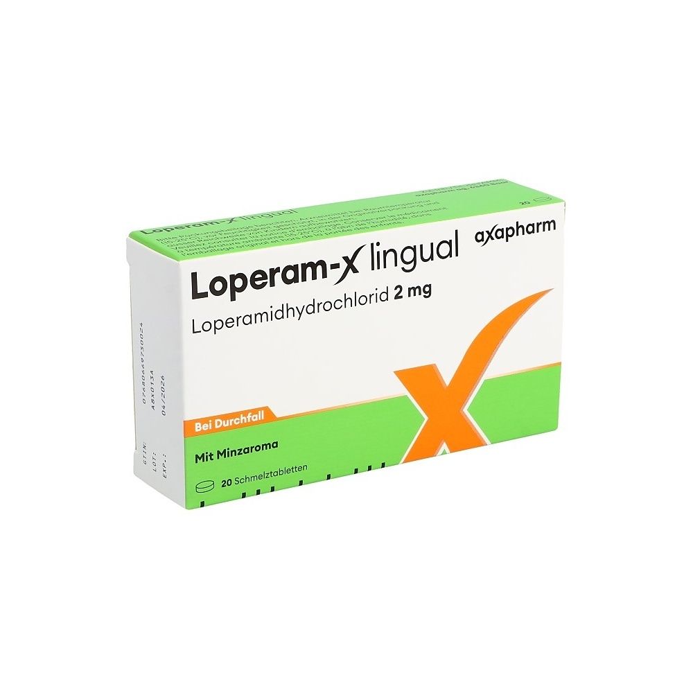 LOPERAM-X lingual Schmelztabl 20 Stk