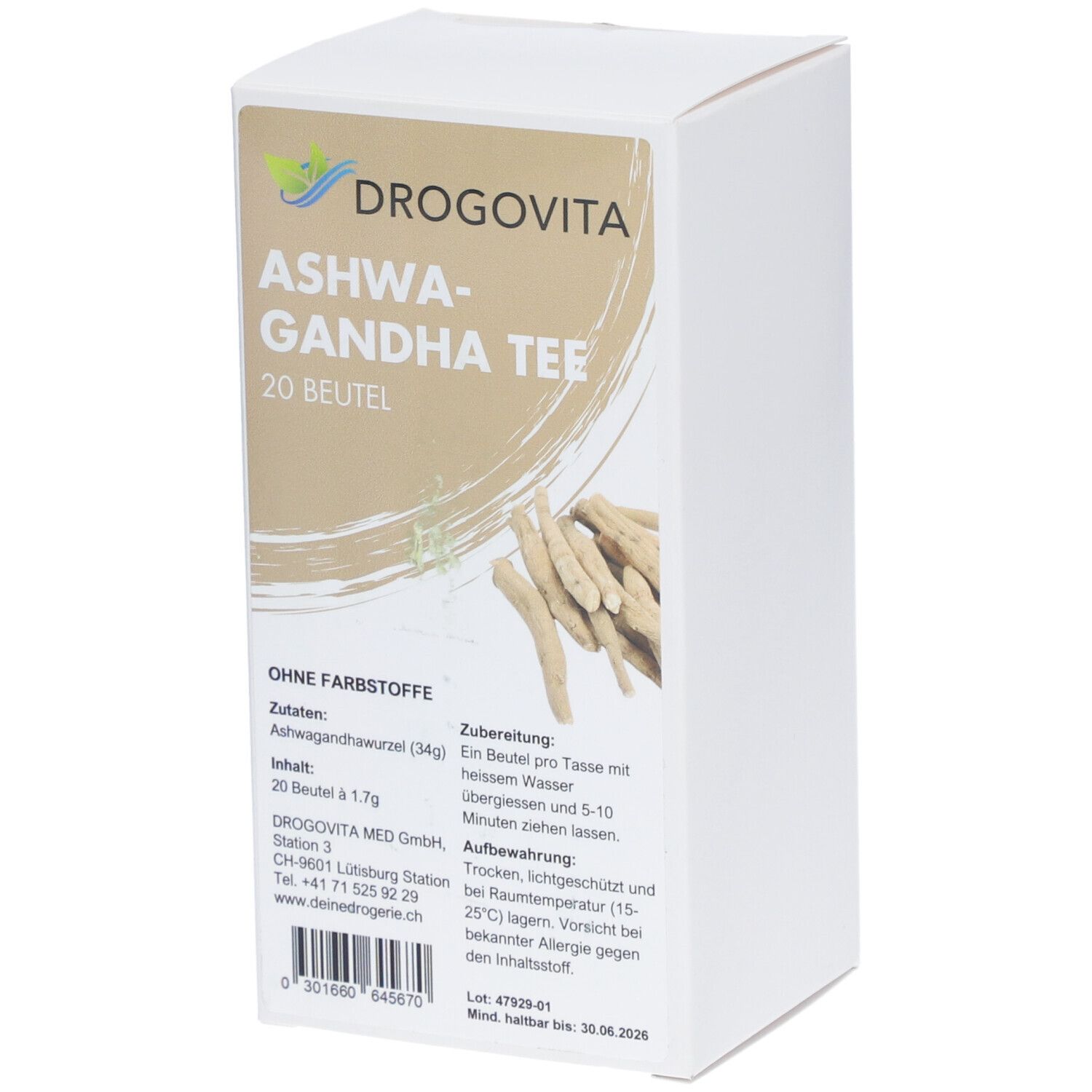 Drogovita Tisane Ashwaganda