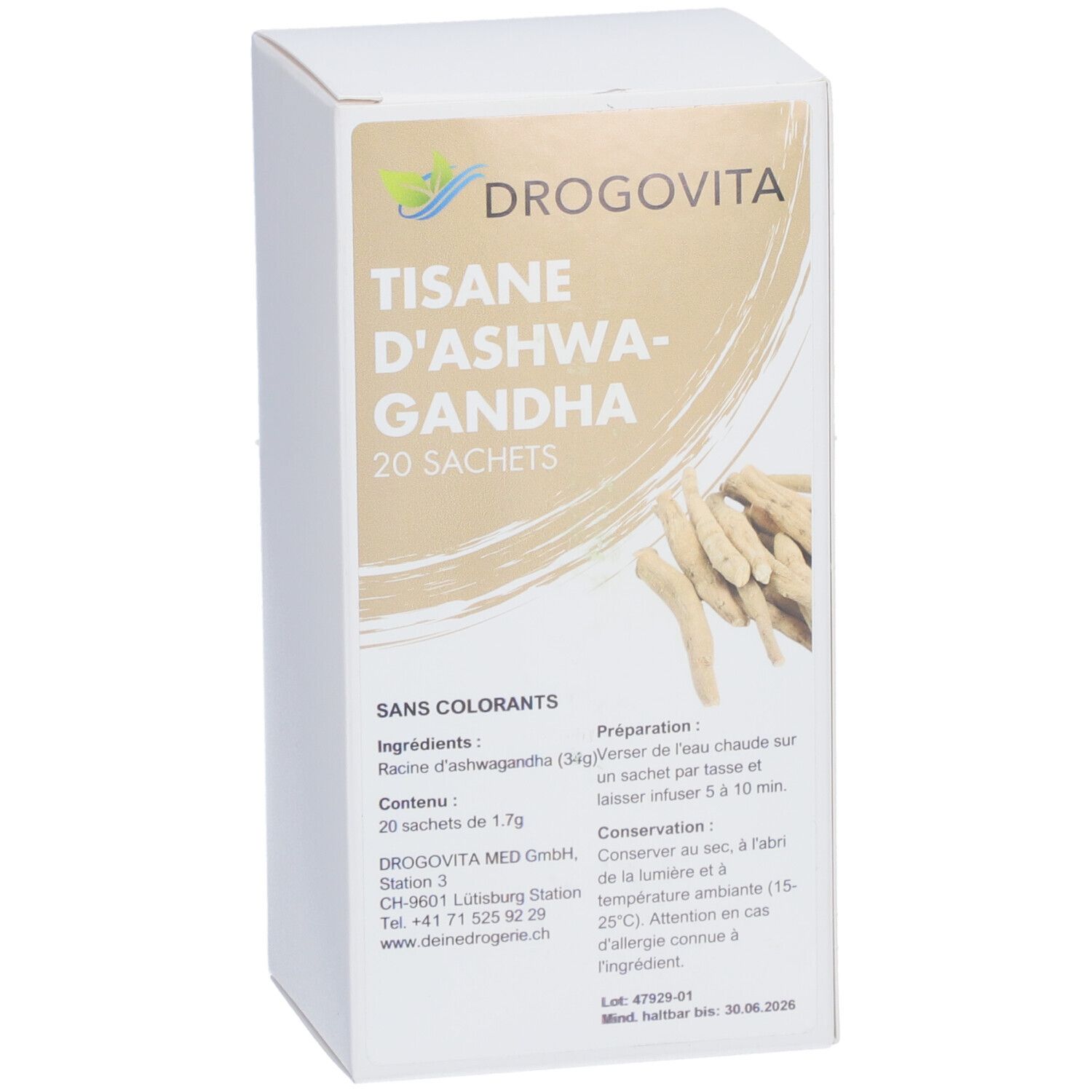 Drogovita Tisane Ashwaganda