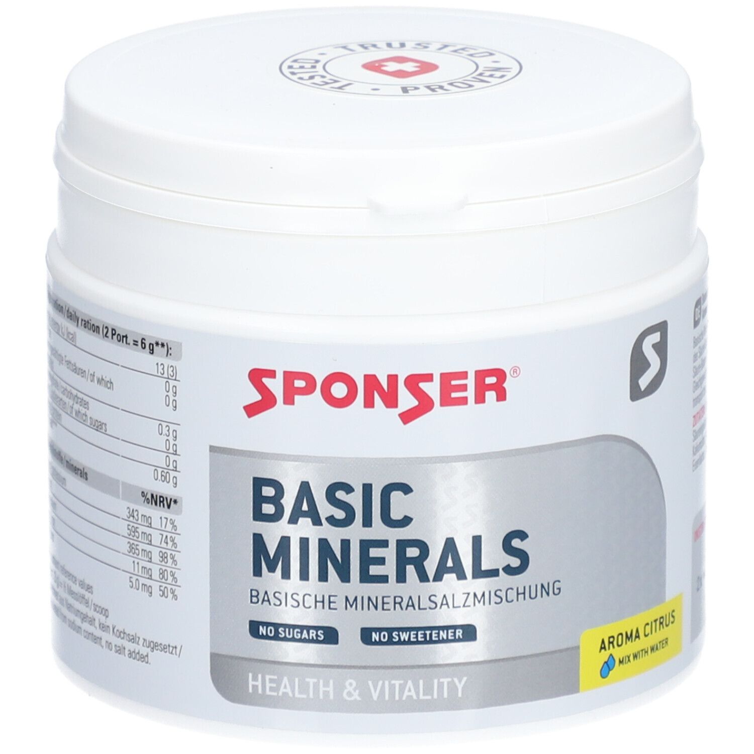 SPONSER® BASIC MINERALS, Citrus