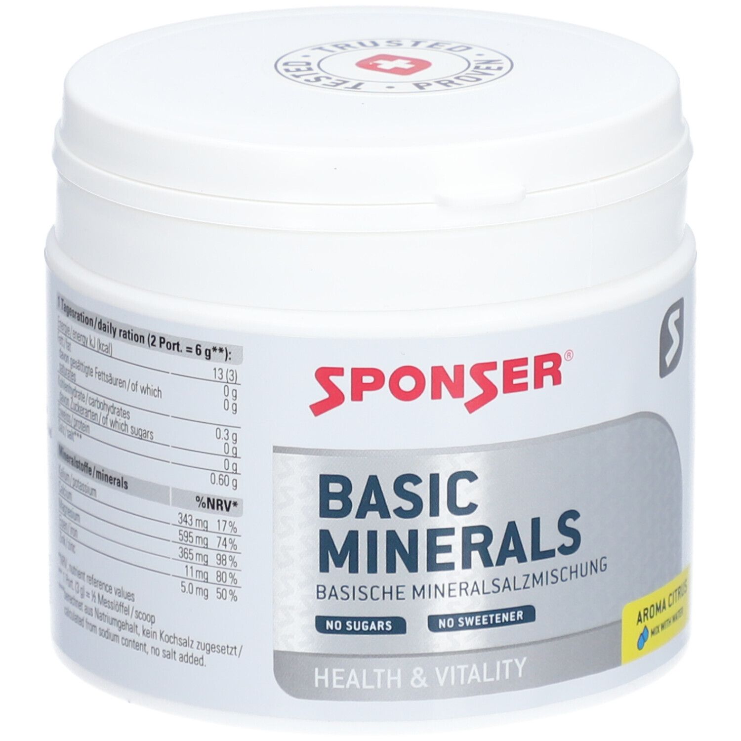 SPONSER® BASIC MINERALS, Citrus