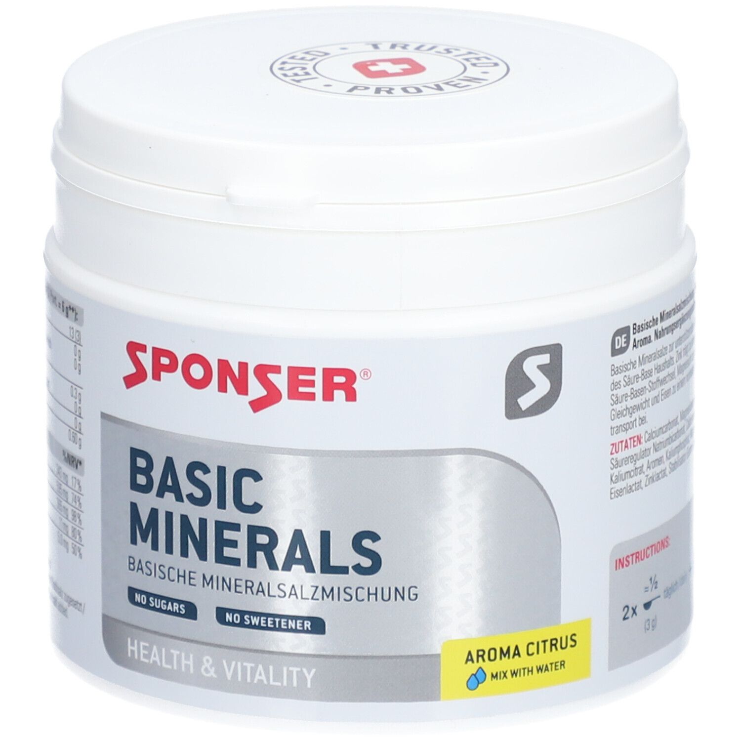 SPONSER® BASIC MINERALS, Citrus