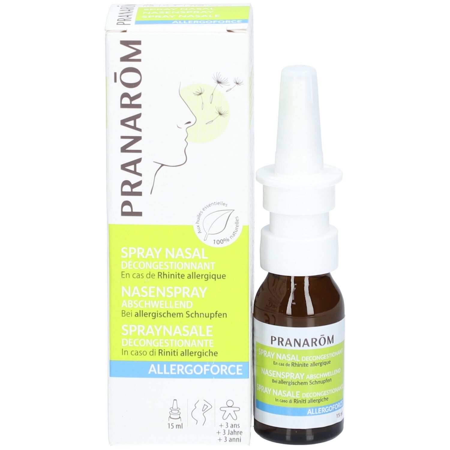 PRANAROM Allergoforce Spray Nasal Décongestionant