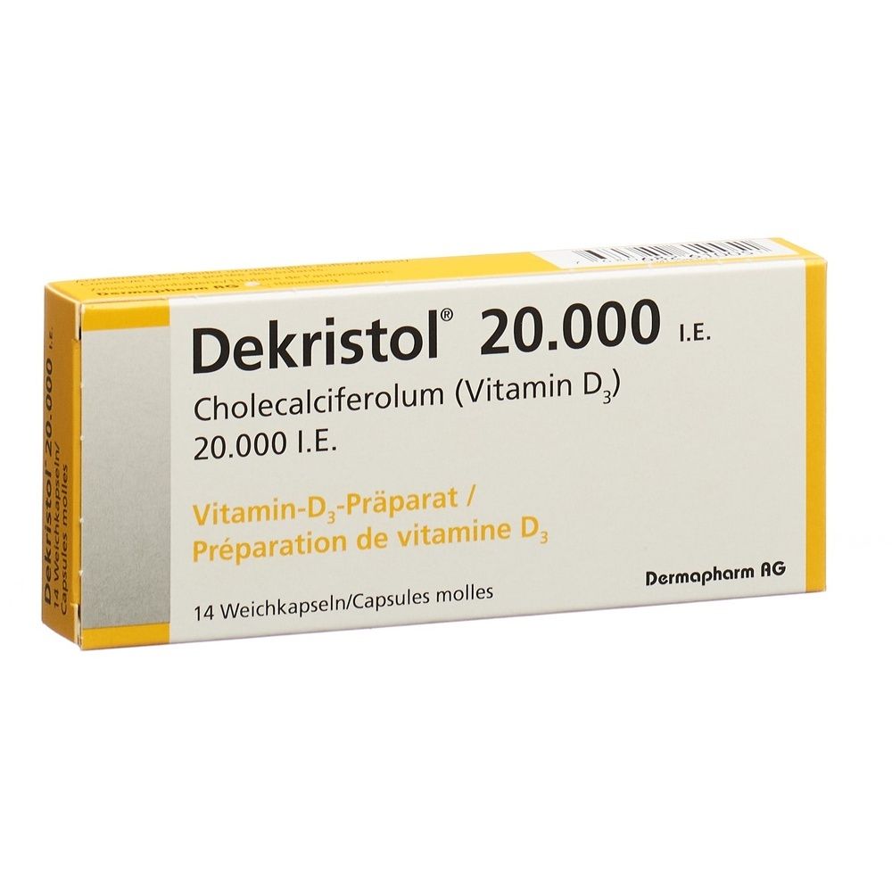 DEKRISTOL Weichkaps 20000 IE 14 Stk