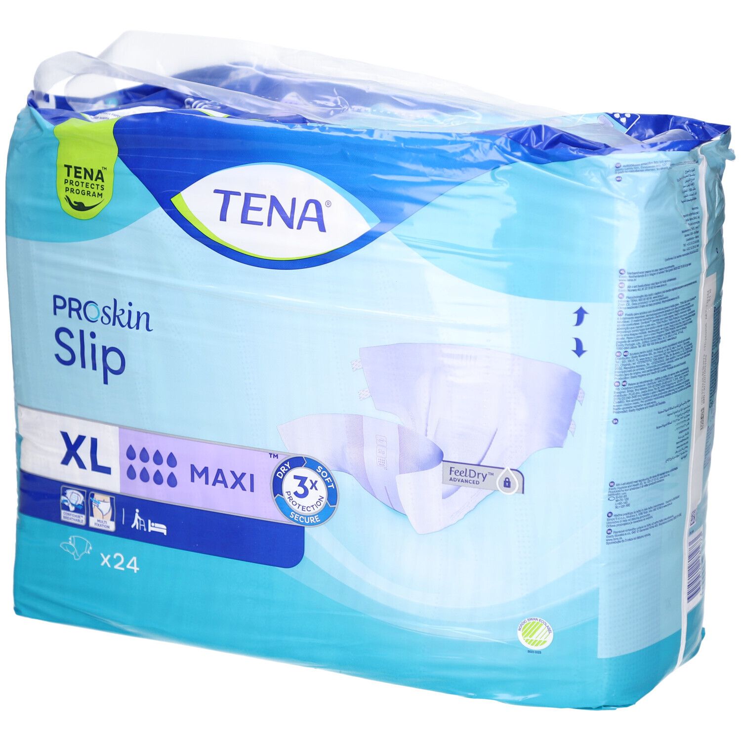 TENA ProSkin Slip Maxi XL 24 Pc s Redcare Apotheke TENA ProSkin Slip Maxi XL 24 Pc s Redcare Apotheke