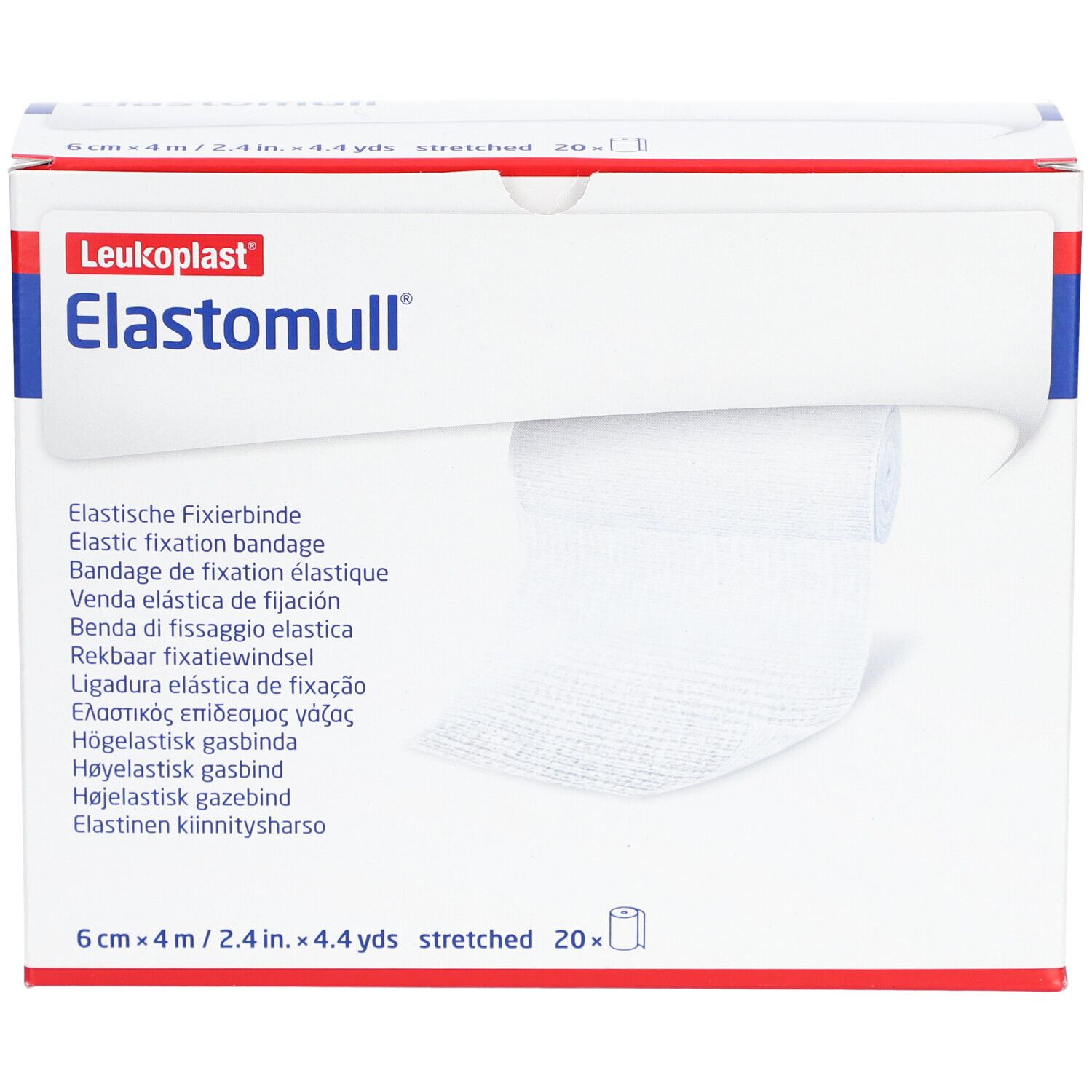 Elastomull® elastische Fixierbinde 4 m x 6 cm