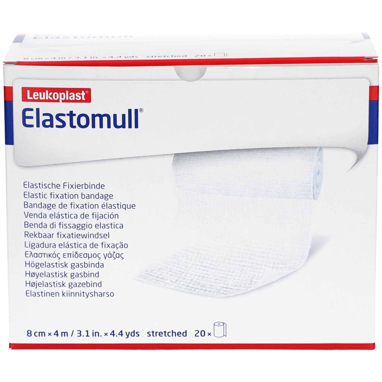 Elastomull® elastische Fixierbinde 4 m x 8 cm