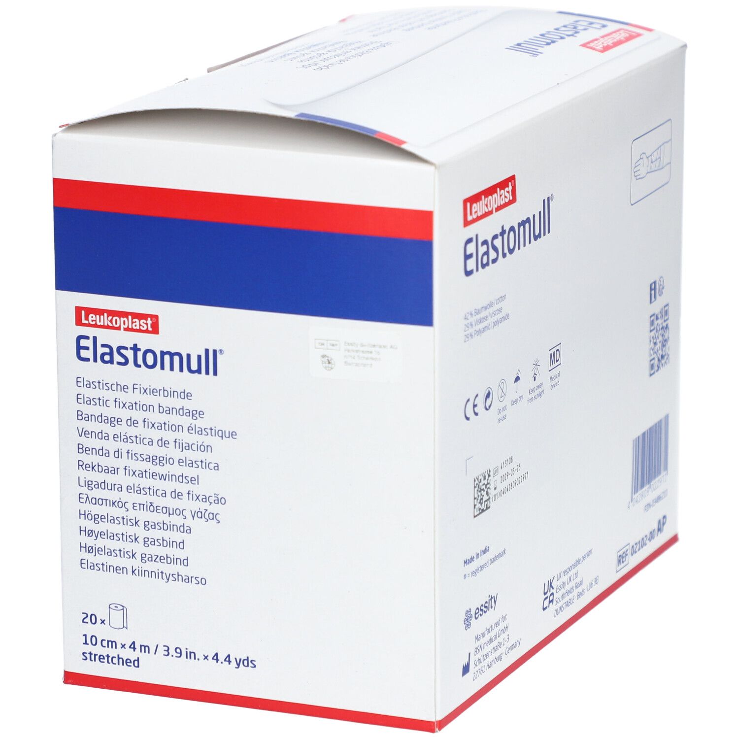 Elastomull® elastische Fixierbinde 4m x 10cm