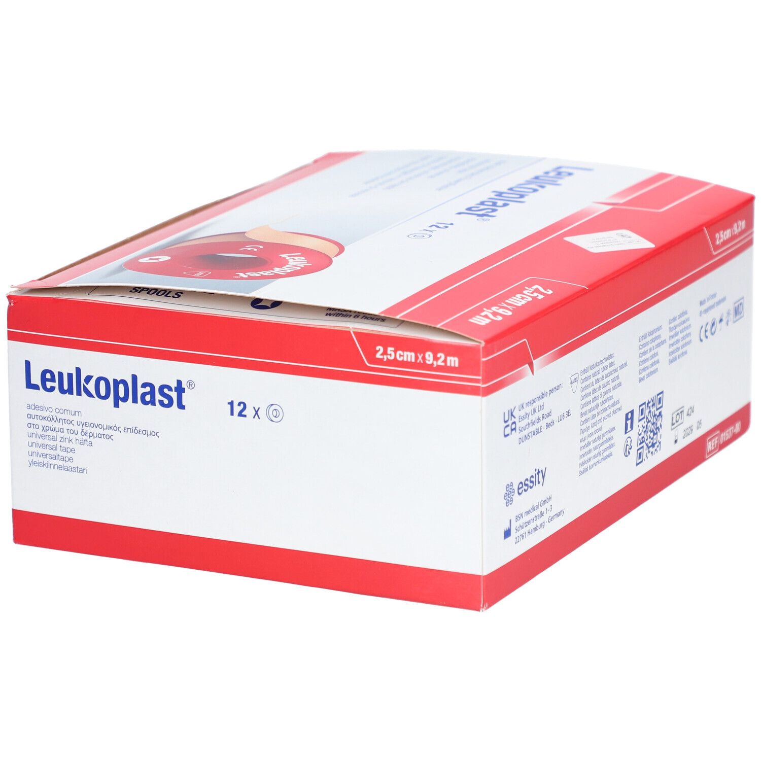 LEUKOPLAST® Sparadrap universel 2,5 cm x 9,2 m
