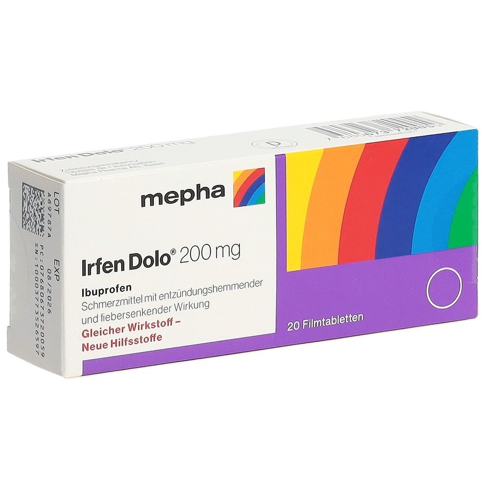 IRFEN DOLO Filmtabl 200 mg 20 Stk
