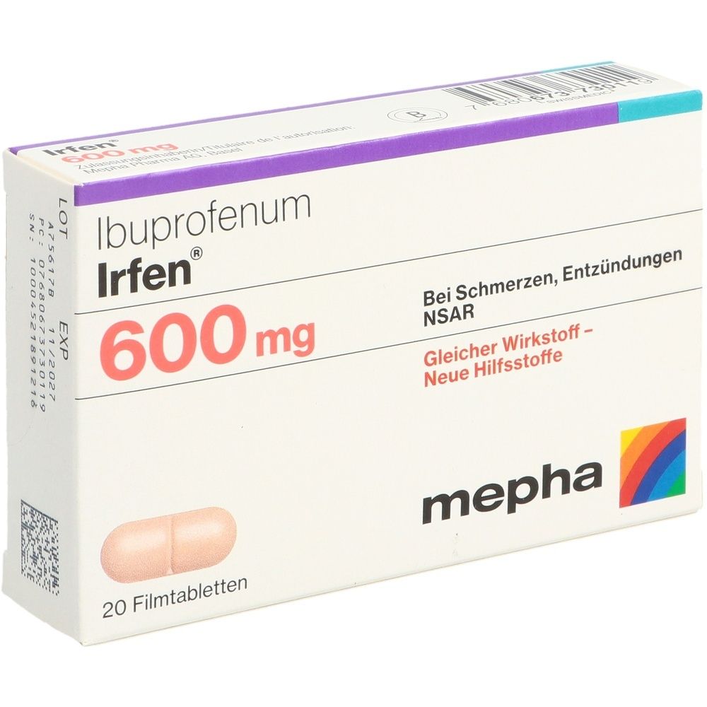 IRFEN Filmtabl 600 mg SDO