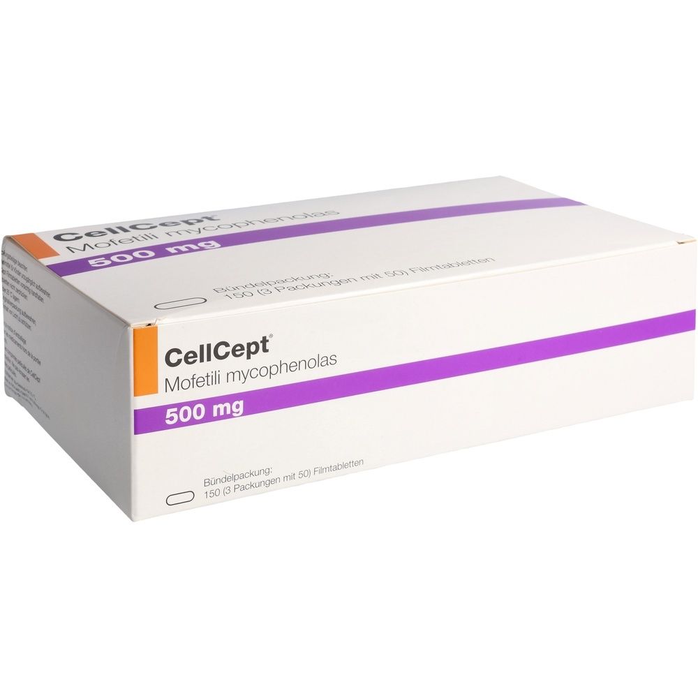CELLCEPT (PI) Filmtabl 500 mg 3 x 50 Stk