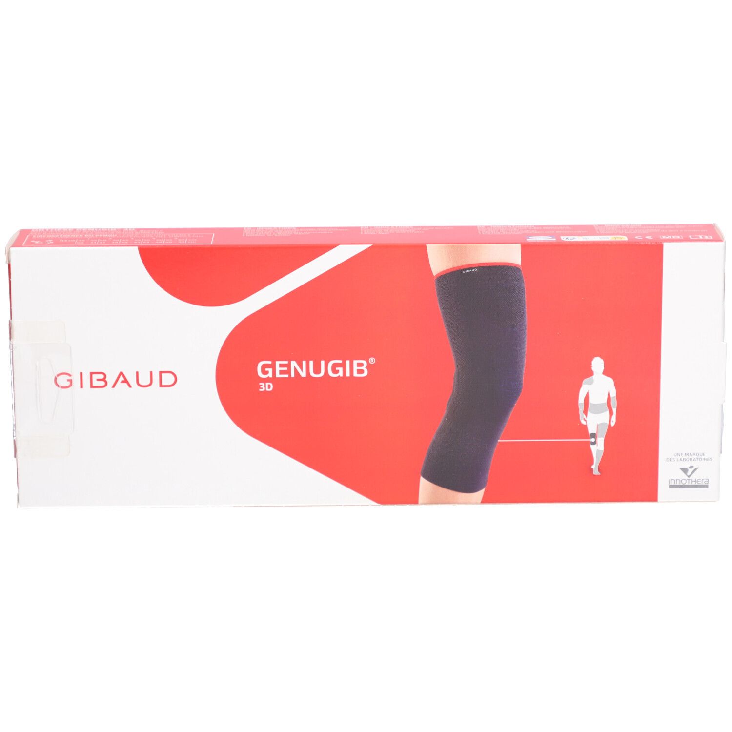GIBAUD Genugib 3D Genouillère non articulée Taille 4 / 43-48 cm