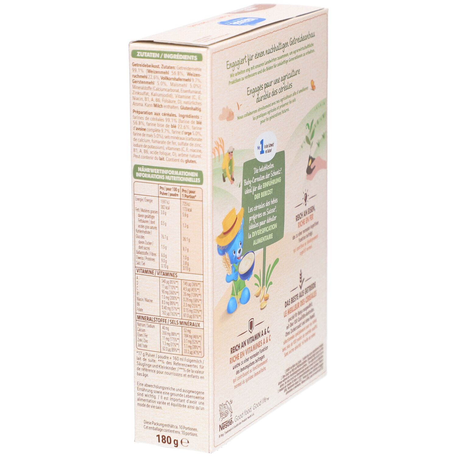 NESTLÉ Baby 4-Korn-Brei - Nach 6 Monaten