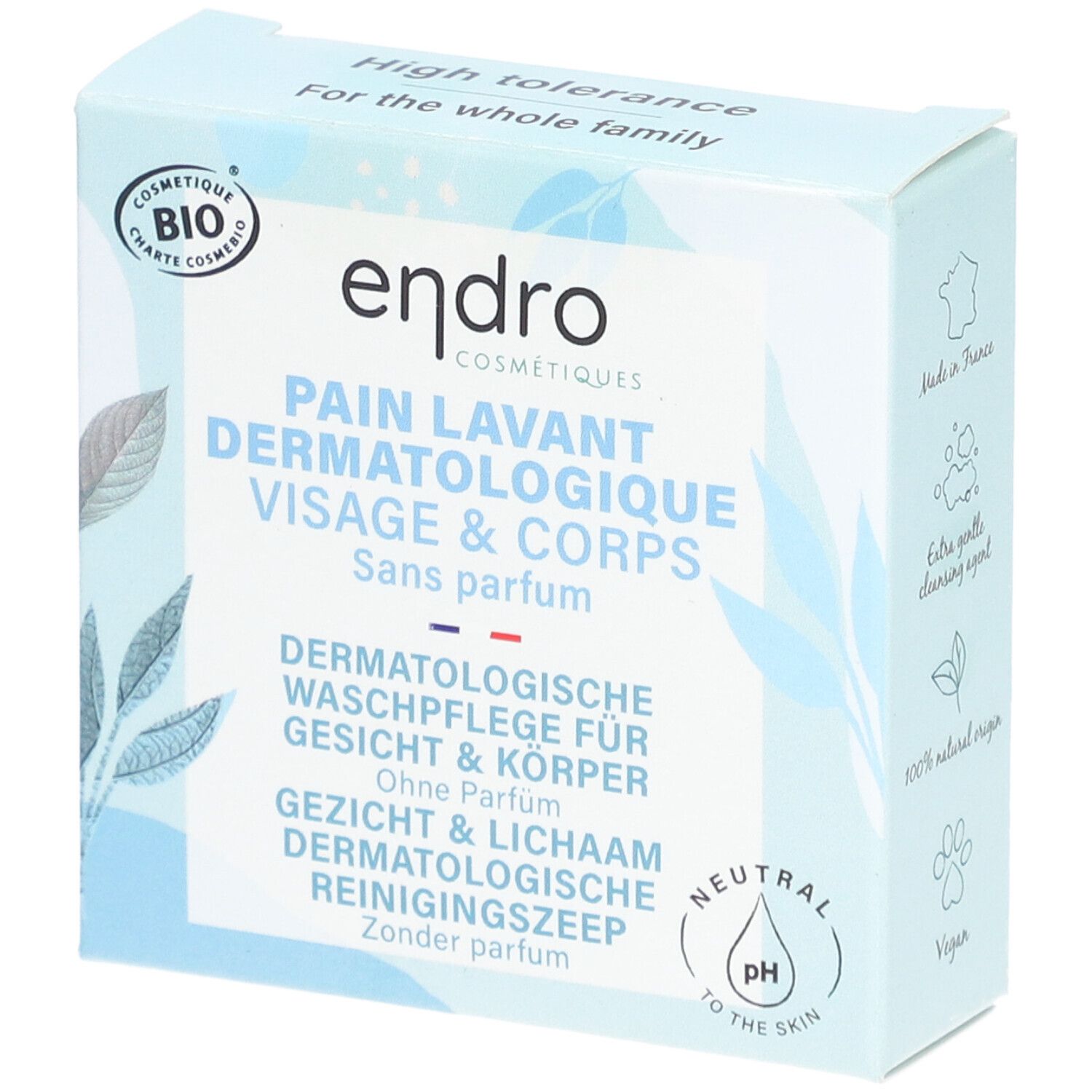 ENDRO Dermatologisches Waschpulver Gesicht & Körper Ohne Parfum