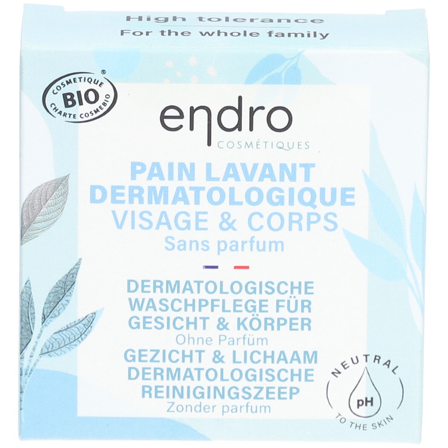 ENDRO Dermatologisches Waschpulver Gesicht & Körper Ohne Parfum