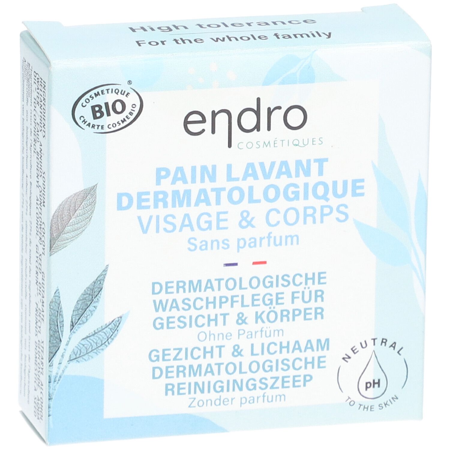 ENDRO Dermatologisches Waschpulver Gesicht & Körper Ohne Parfum