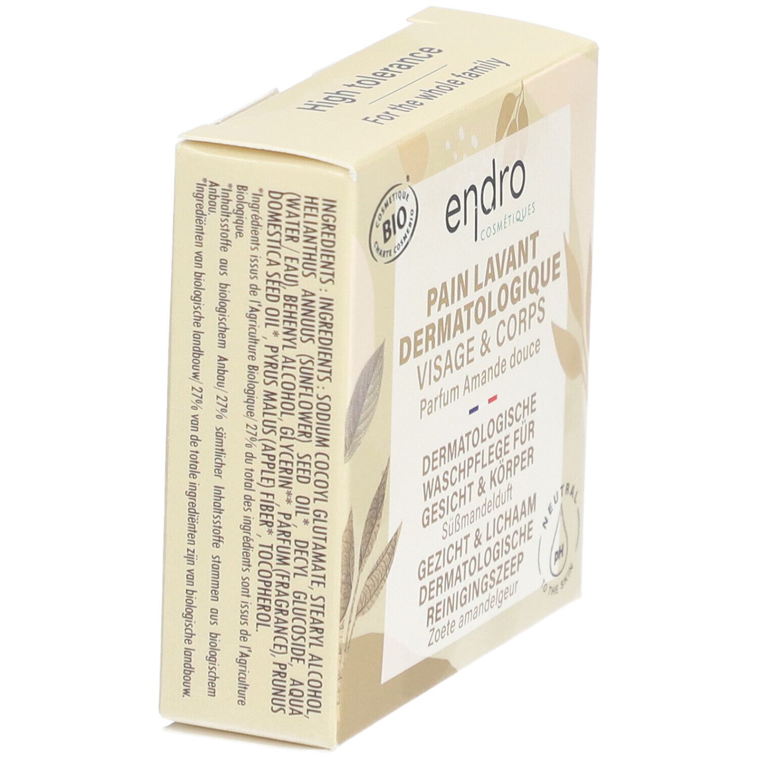 ENDRO Dermatologisches Waschpulver Gesicht & Körper Parfüm Süßmandel