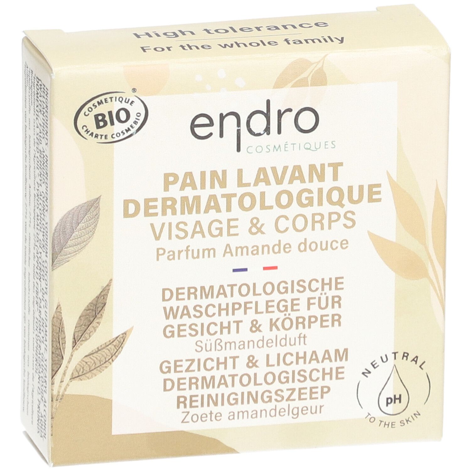 ENDRO Dermatologisches Waschpulver Gesicht & Körper Parfüm Süßmandel