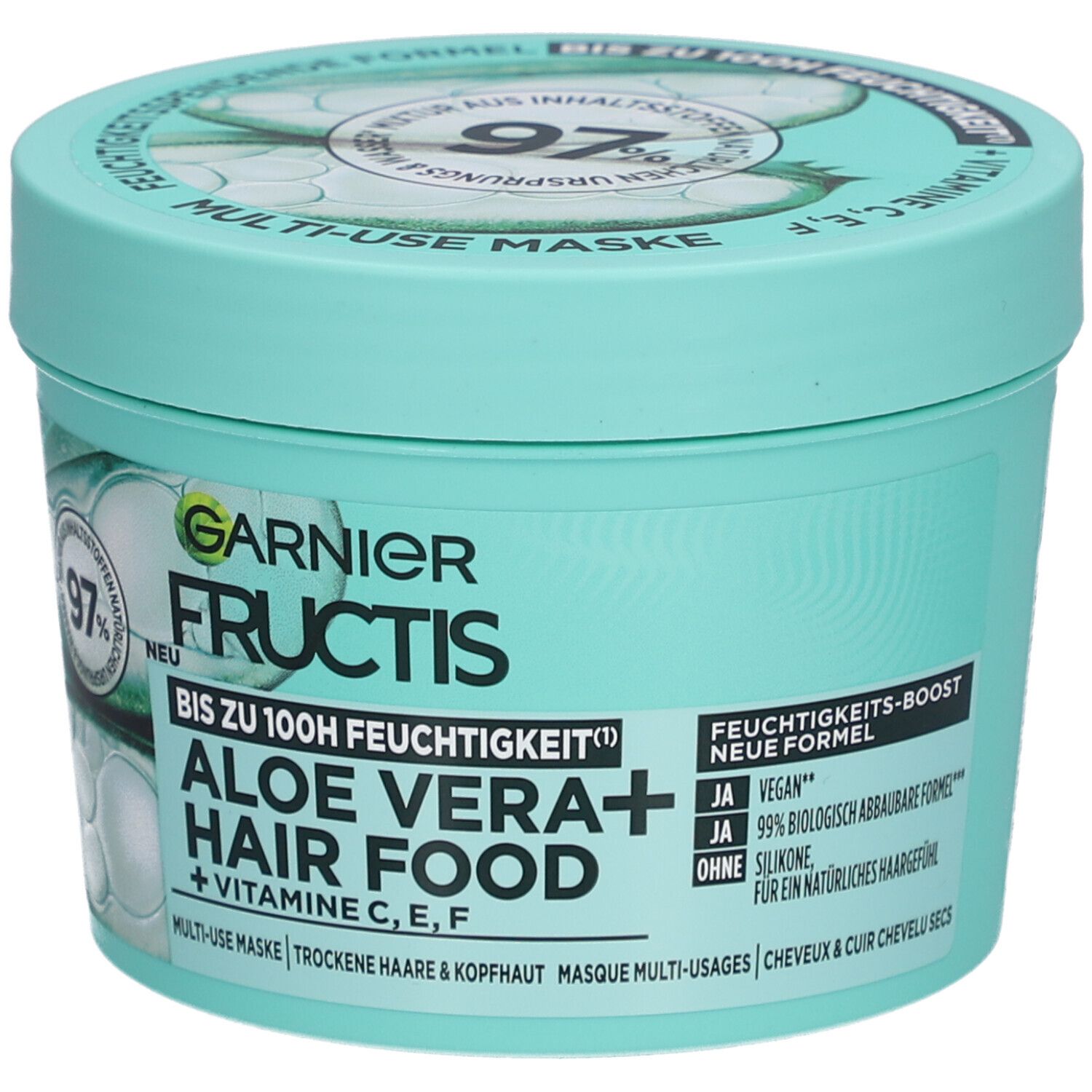 GARNIER FRUCTIS Hair Food 3-in-1-Haarmaske mit Aloe Vera
