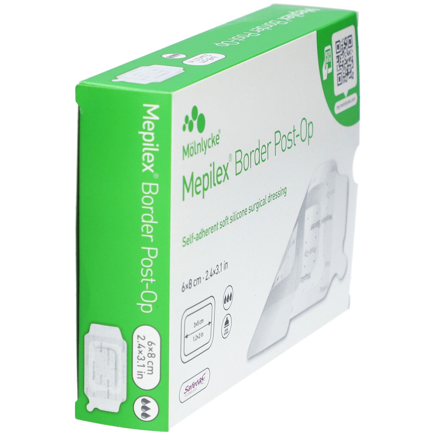 MEPILEX Border Post OP 6x8cm (neu) 10 Stk