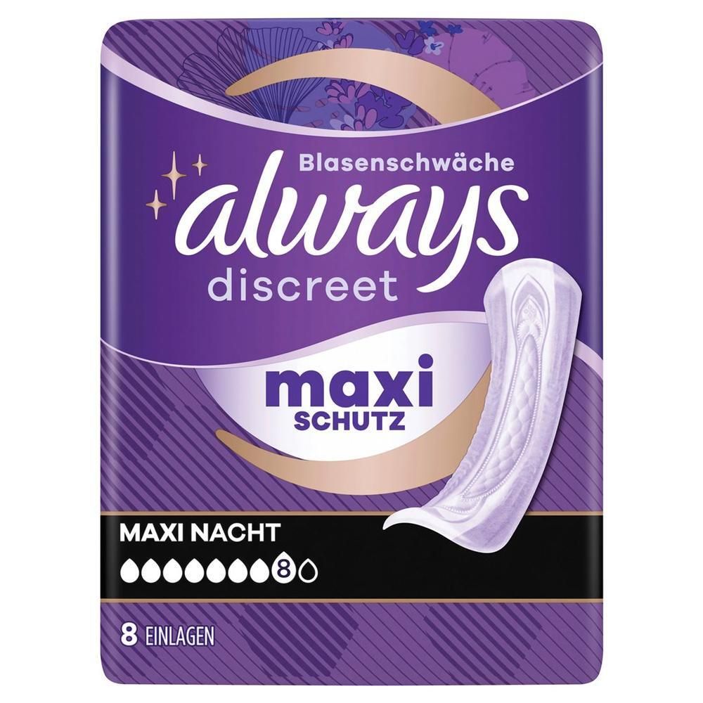 Always Discreet incontinence Ultimate nuit 8 pc(s) - Redcare Apotheke