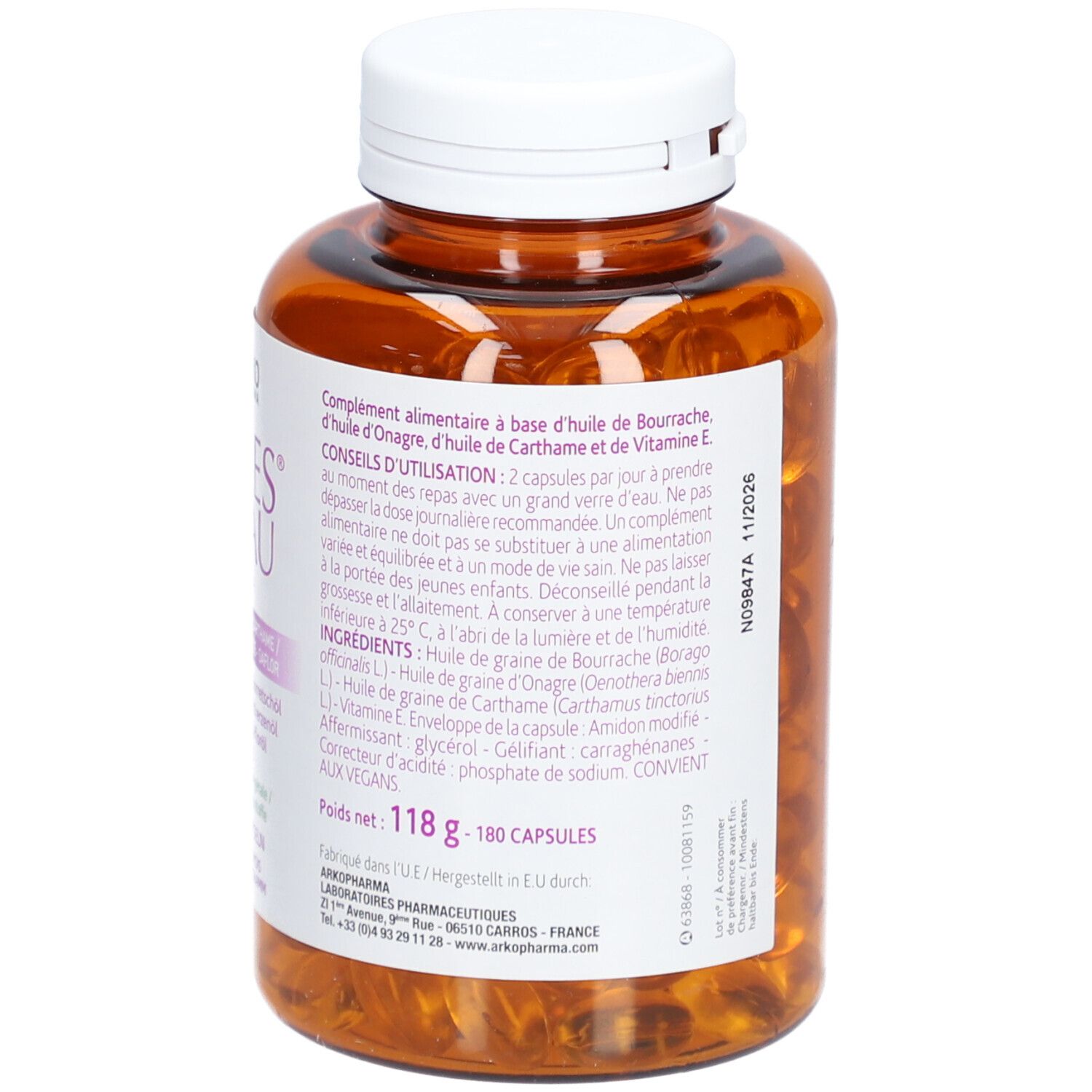 ARKOPHARMA Perles de Peau®