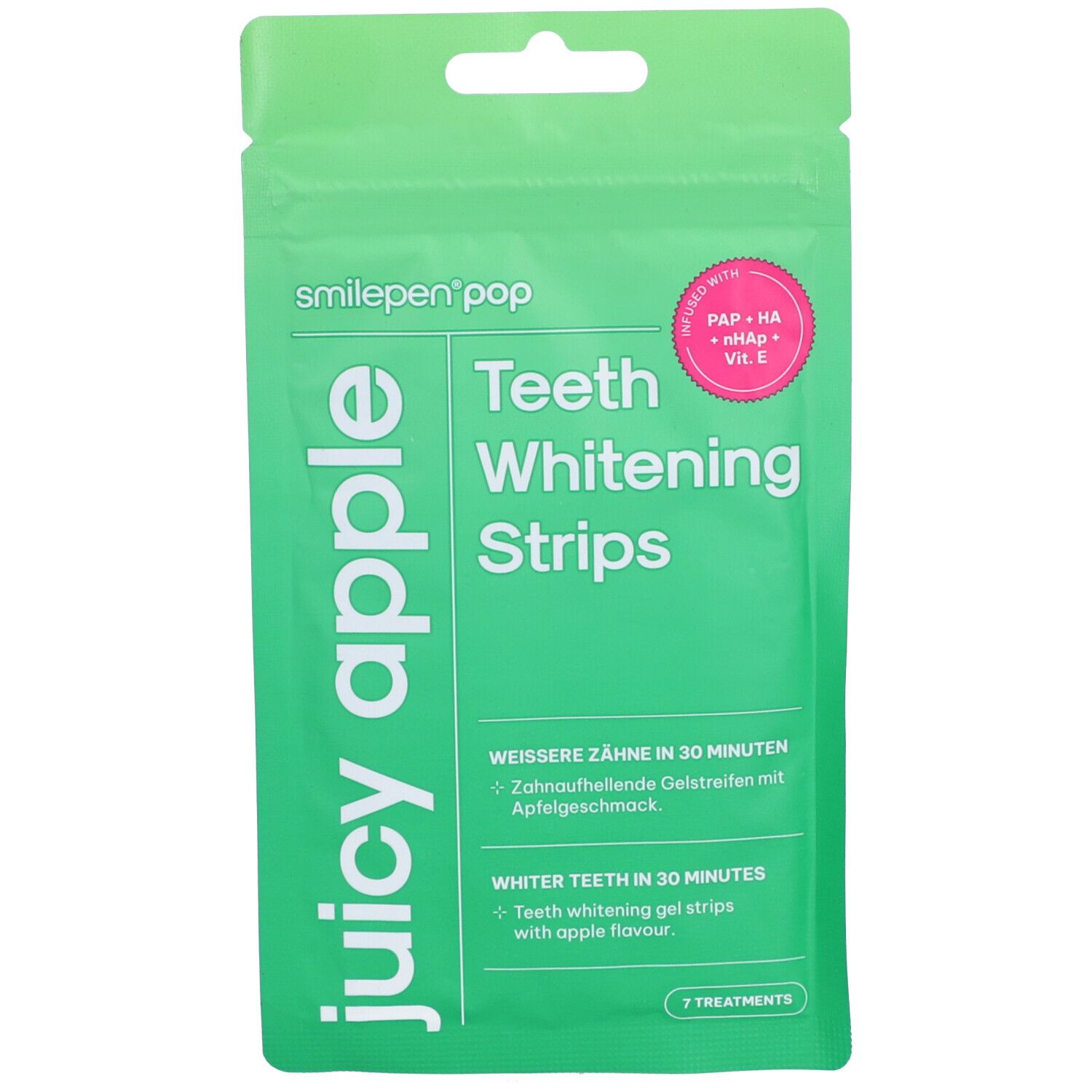 SMILEPEN Pop Teeth Whit Strips Juicy App 7 x 2 Stk
