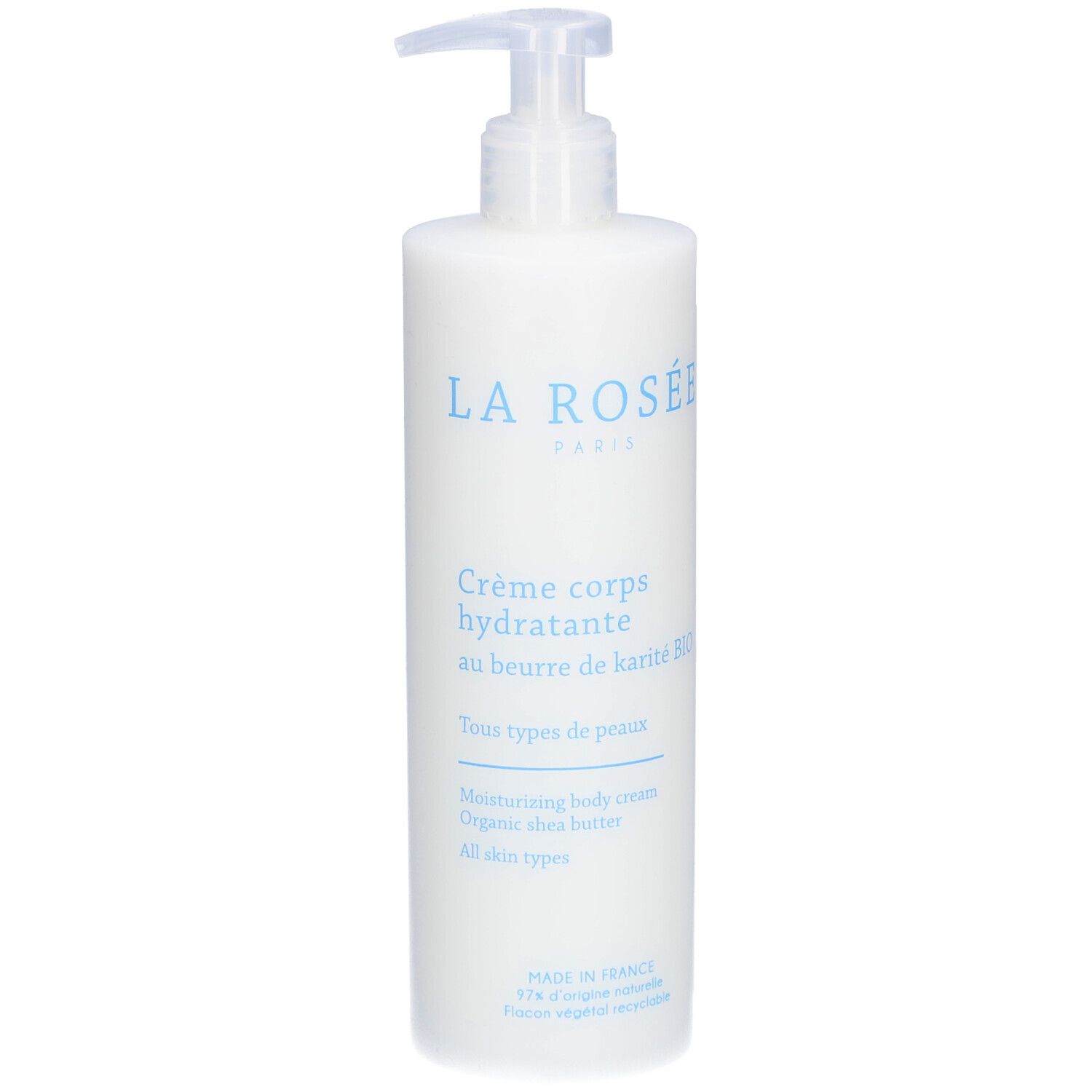 LA ROSÉE Crème Corps Hydratante - Grand Format