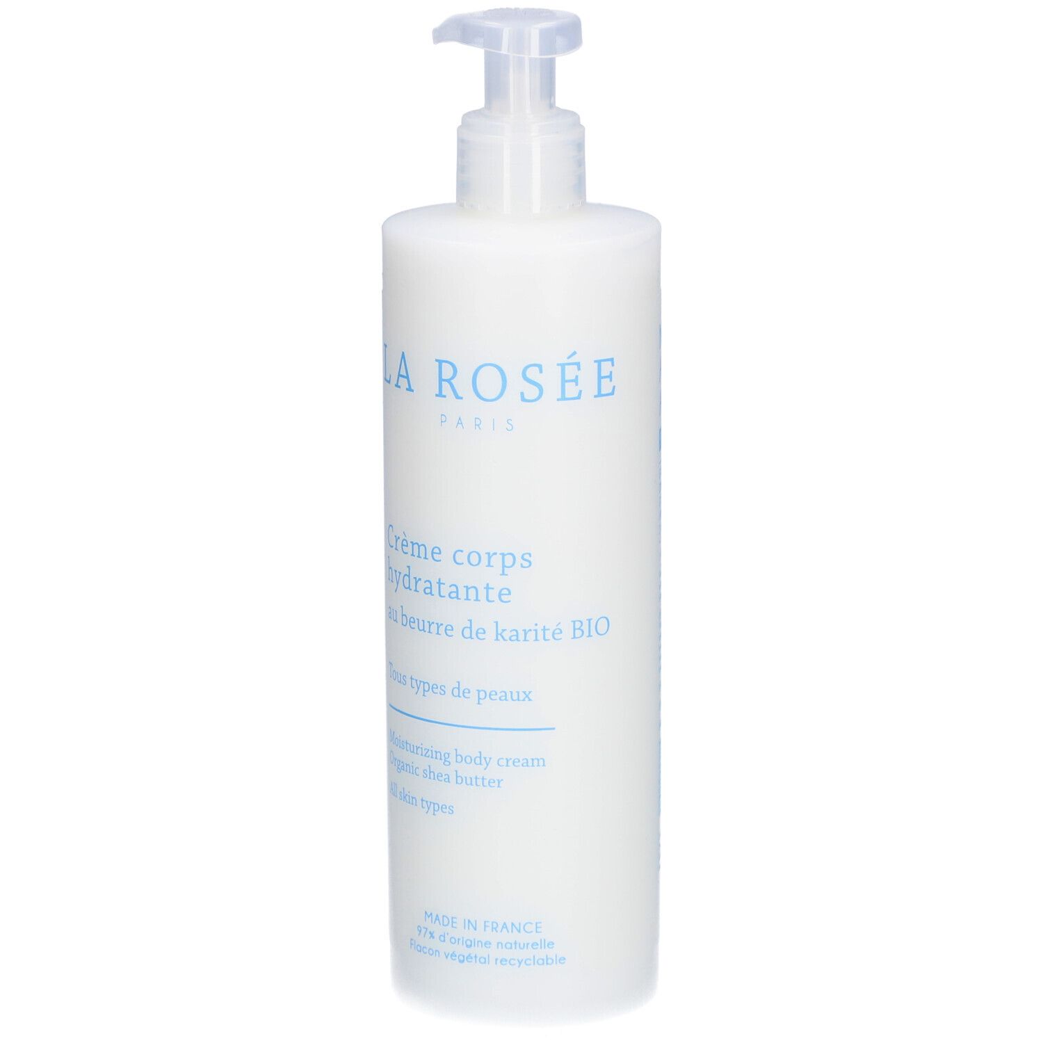 LA ROSÉE Crème Corps Hydratante - Grand Format
