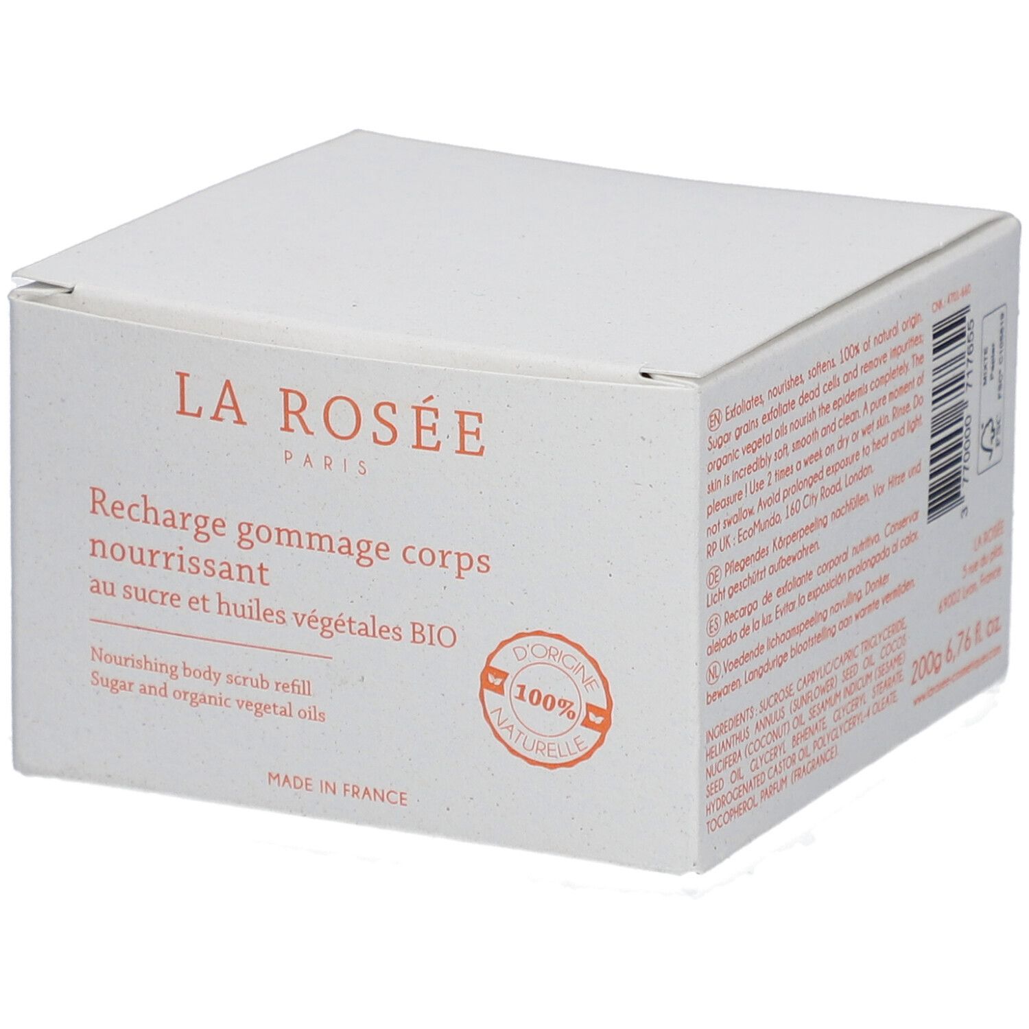 LA ROSÉE Recharge Nourishing Body Scrub